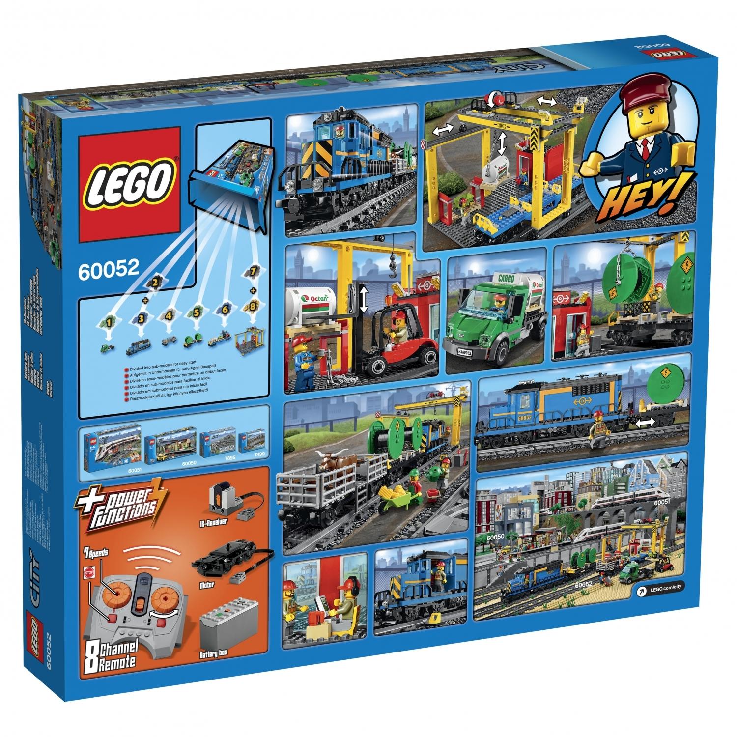 Lego City 60052 Грузовой поезд