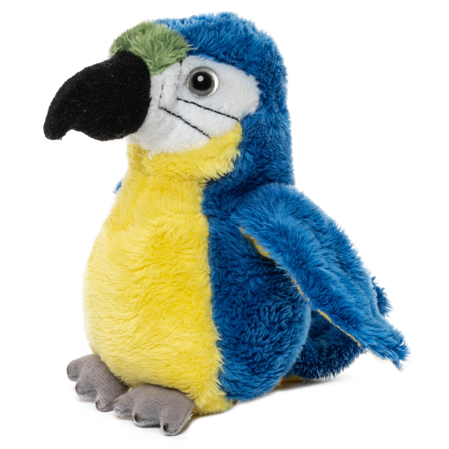 Мягкая игрушка Leosco Попугай синий 13 см арт.VP015A22