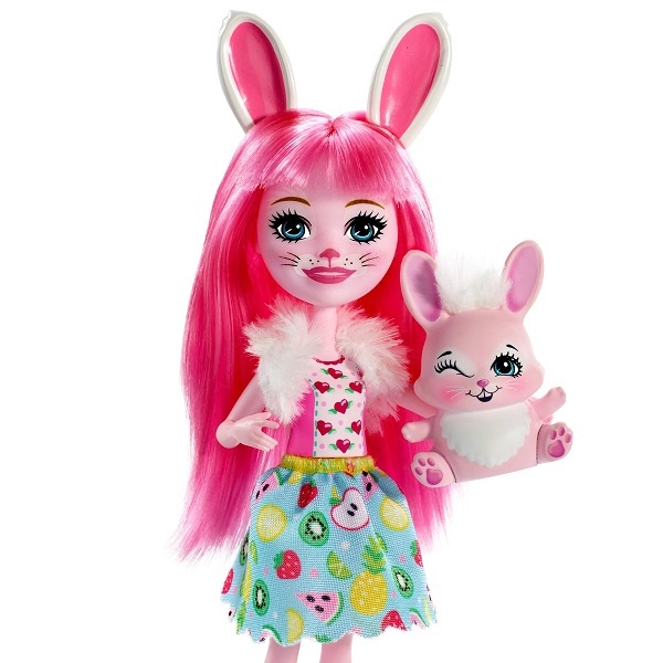 Кукла с питомцем Enchantimals FXM73 Бри Кроля, 15 см