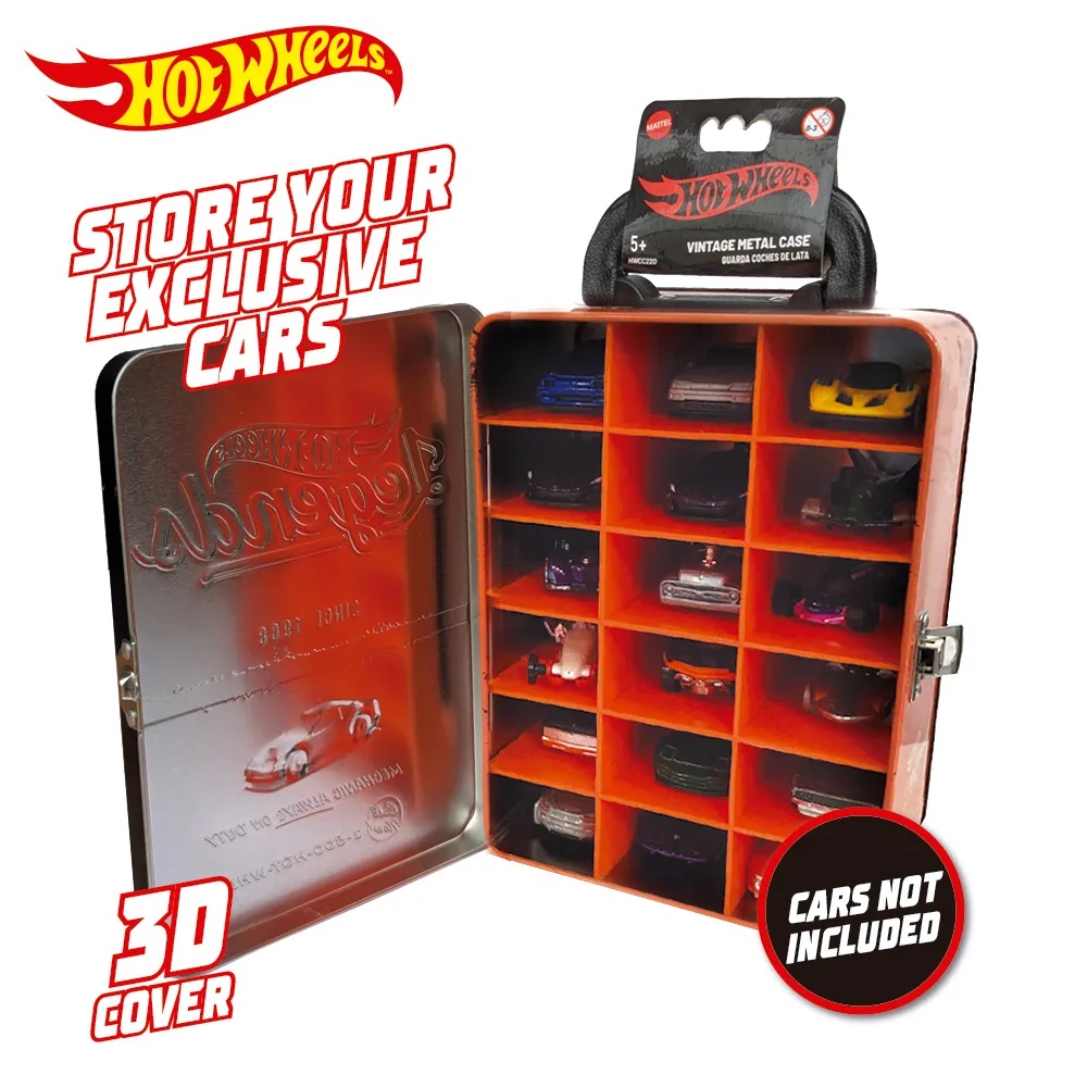 Портативный кейс для хранения 18 машинок Hot Wheels арт.HWCC-220