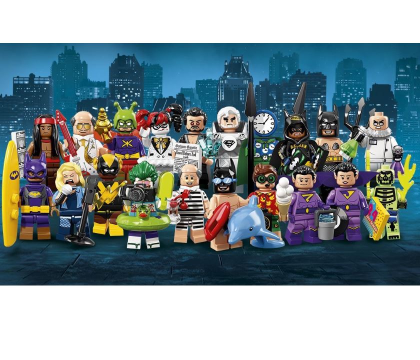 Lego Minifigures 71020-14 Batman Movie Чёрный вулкан