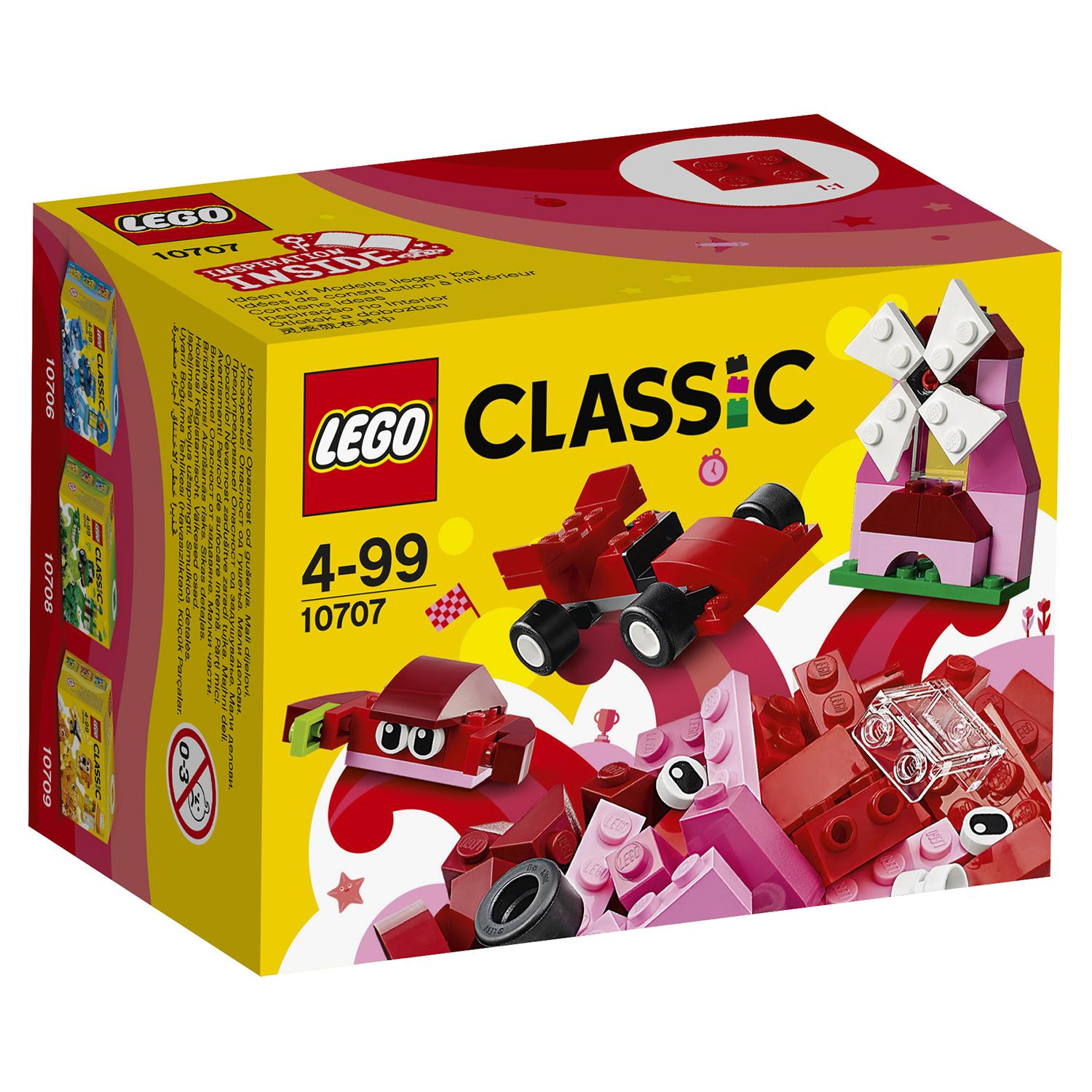 Lego Classic 10707 Красный набор для творчества