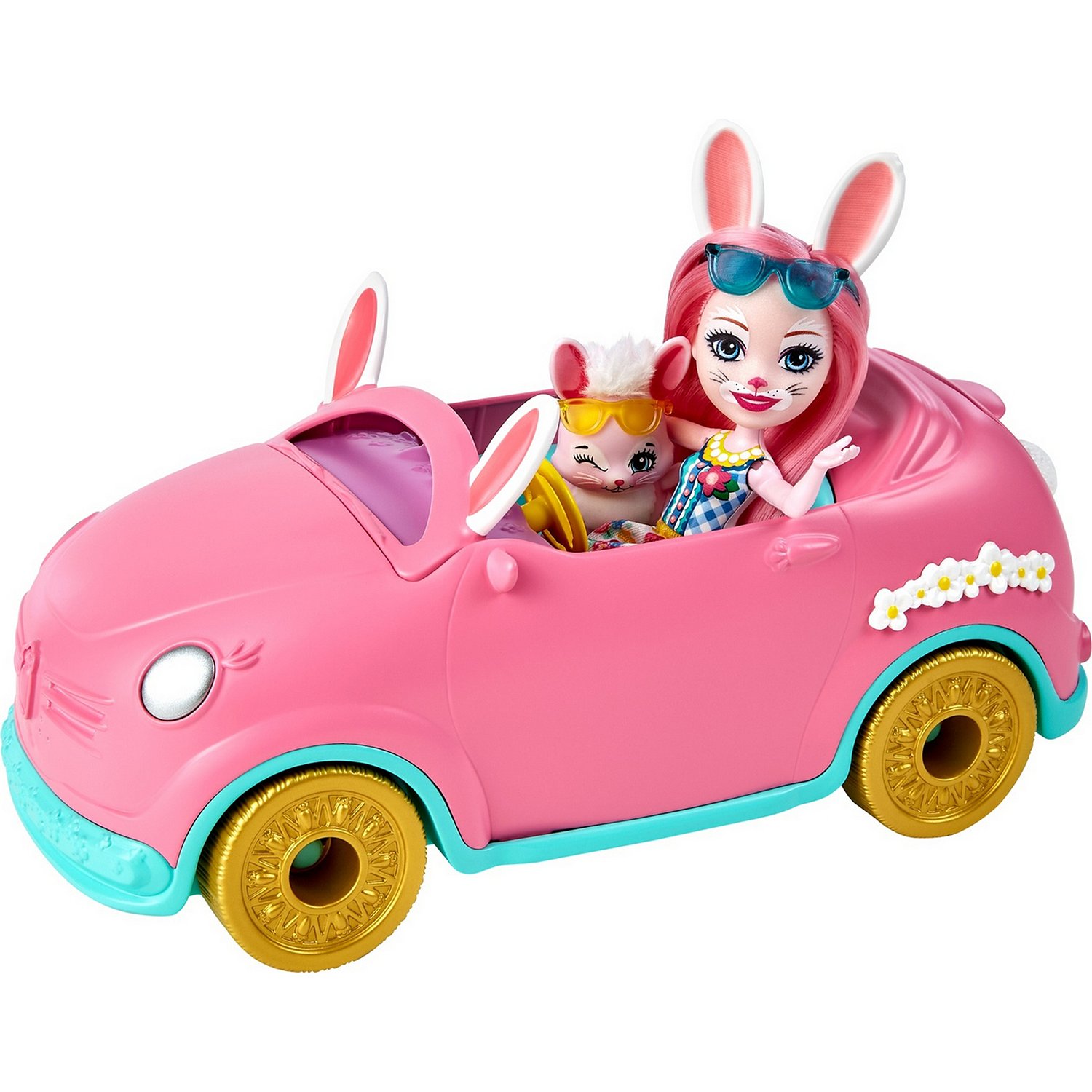 Набор Enchantimals HCF85 Автомобиль Бри Кроли с куклой и аксессуарами