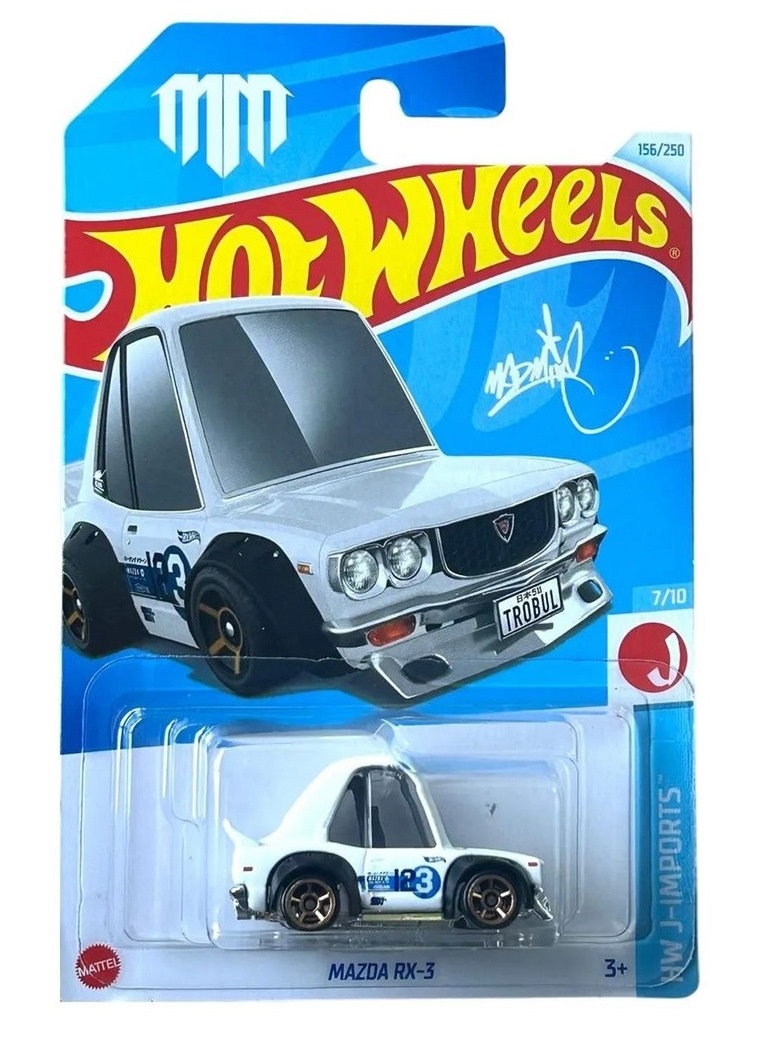 Машинка Hot Wheels HTD77 HW J-Imports 2024 Mazda RX-3 7/10