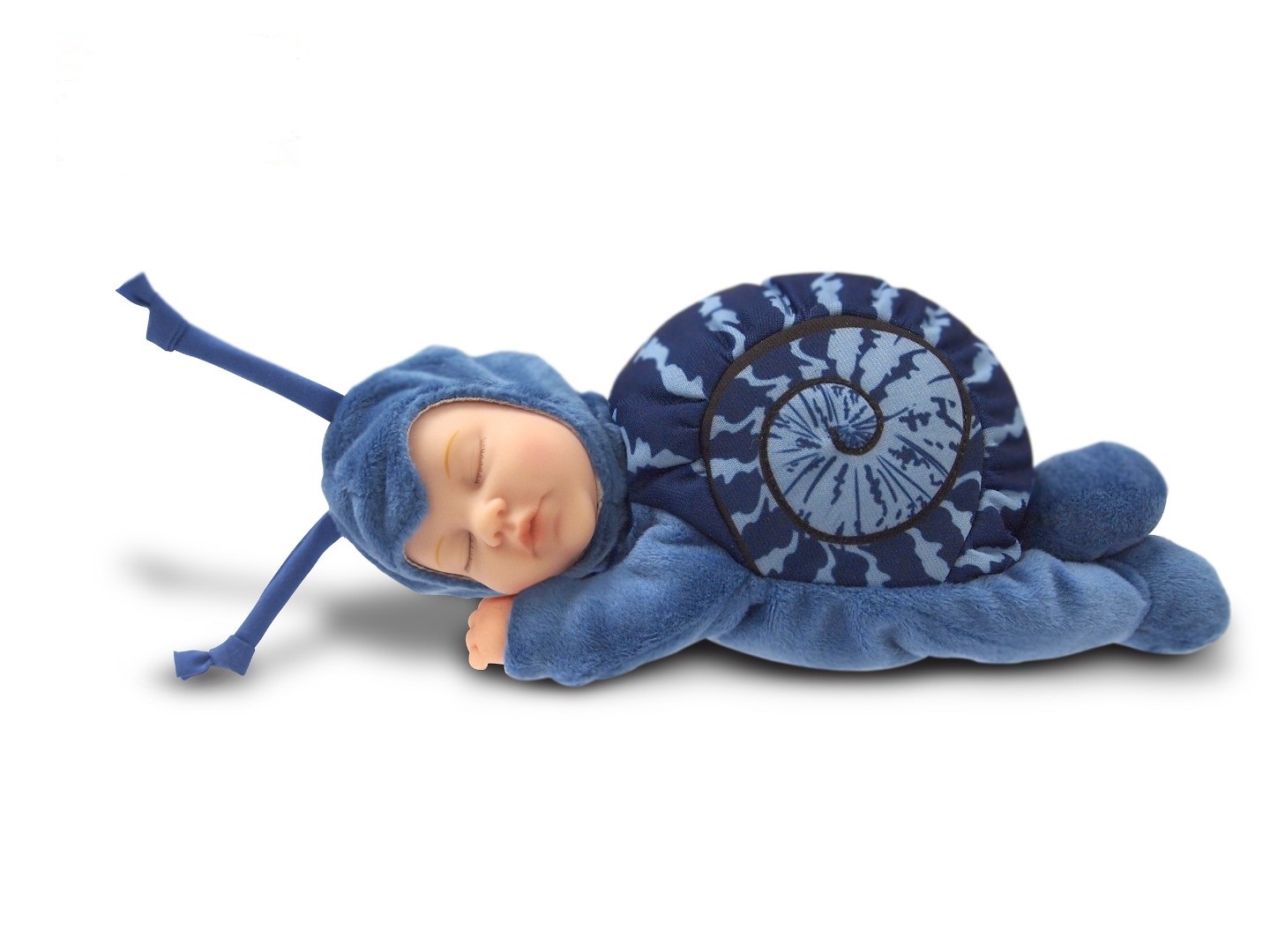 Пупс Anne Geddes Улитка синяя арт.579170