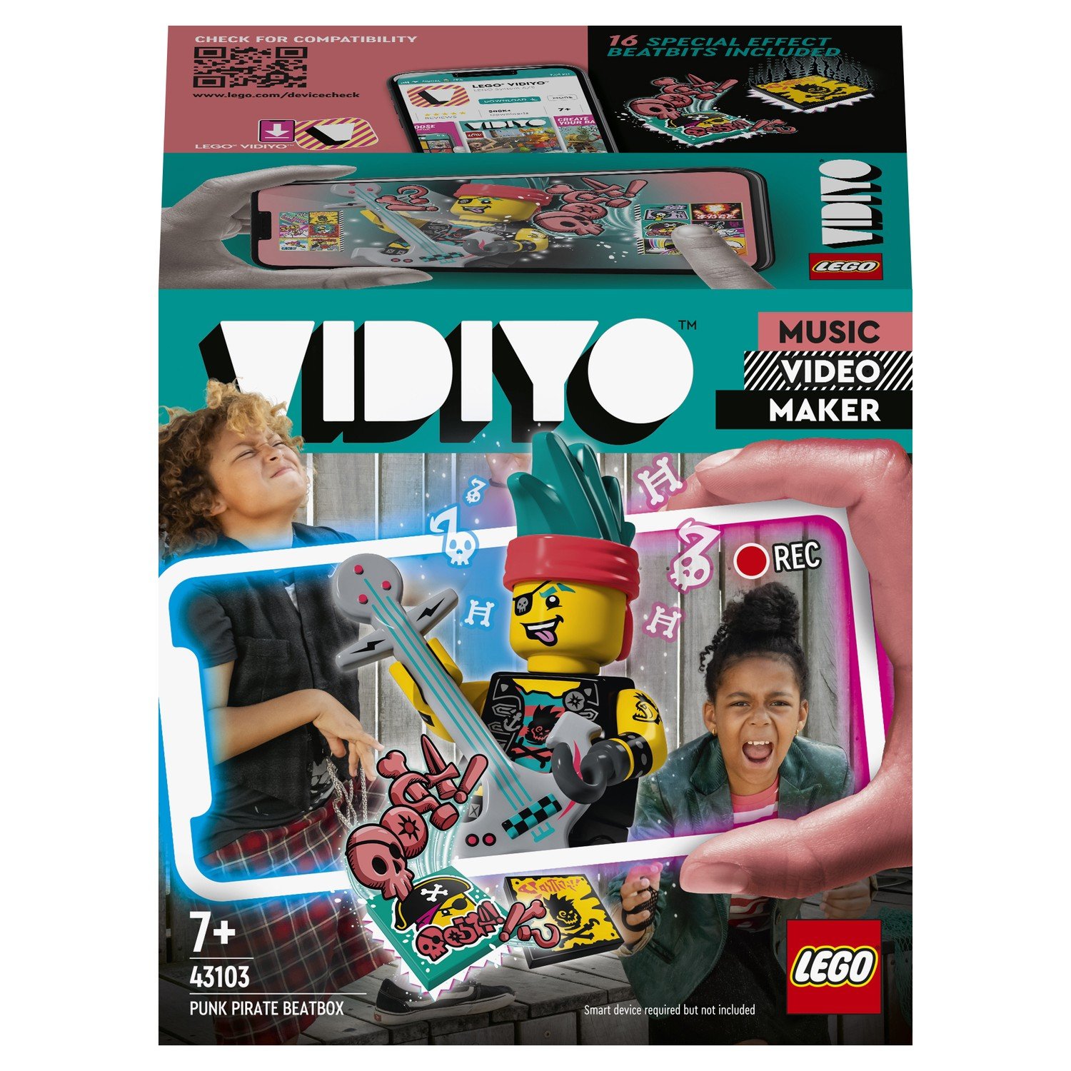 Lego Vidiyo 43103 Битбокс Пирата Панка