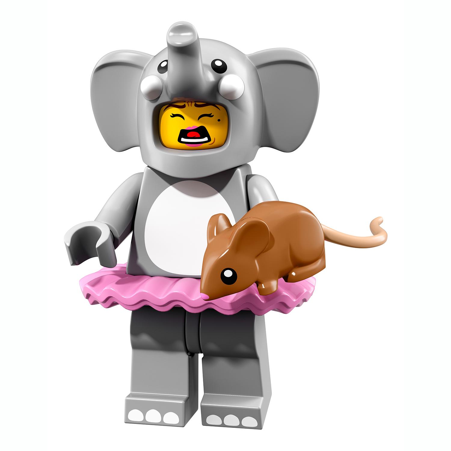 Lego Minifigures 71021-2 Девочка в костюме слонёнка