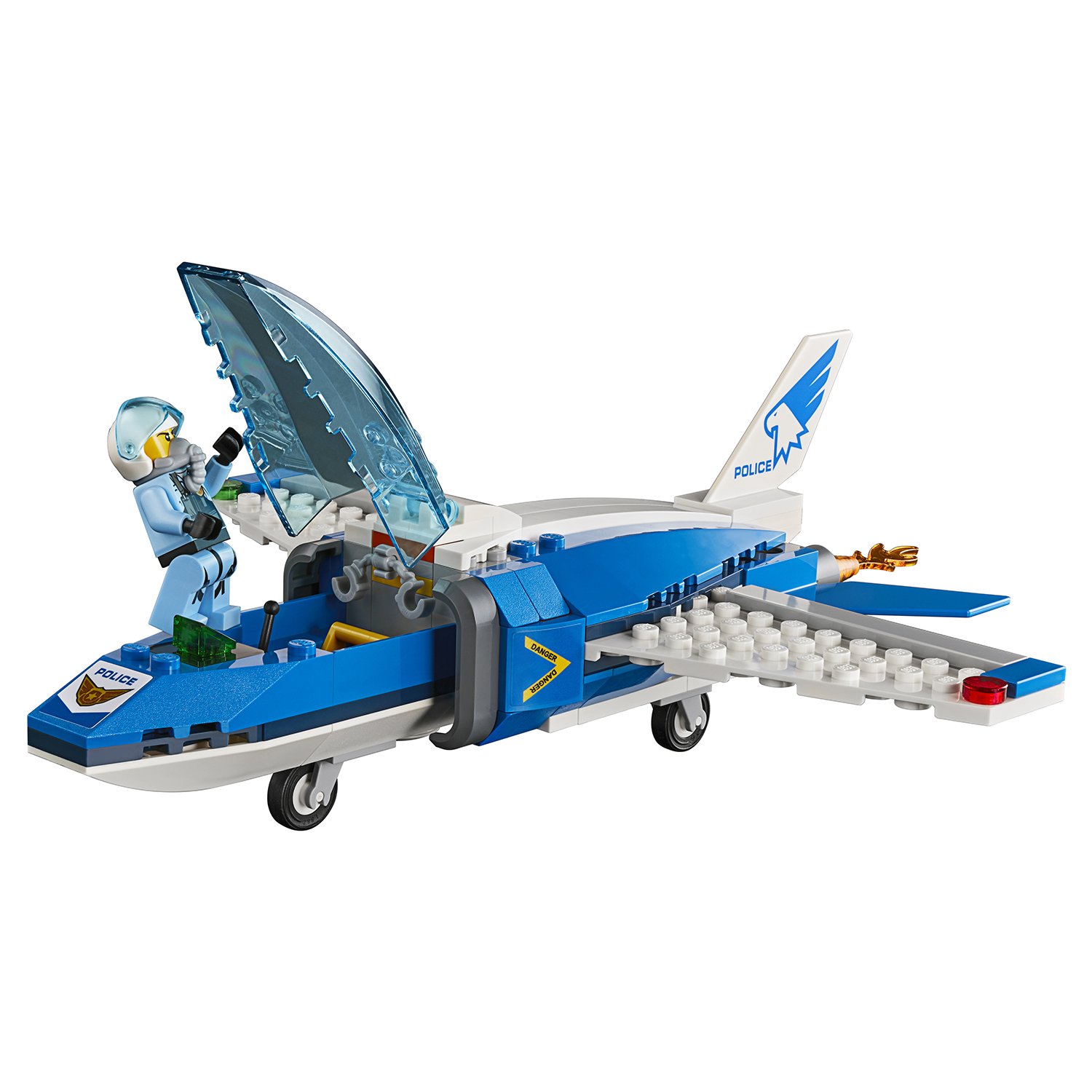 Lego City 60208 Воздушная полиция: Арест парашютиста