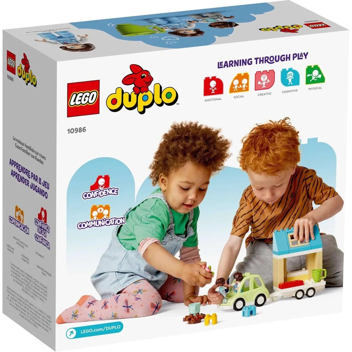 Lego Duplo 10986 Семейный дом на колесах