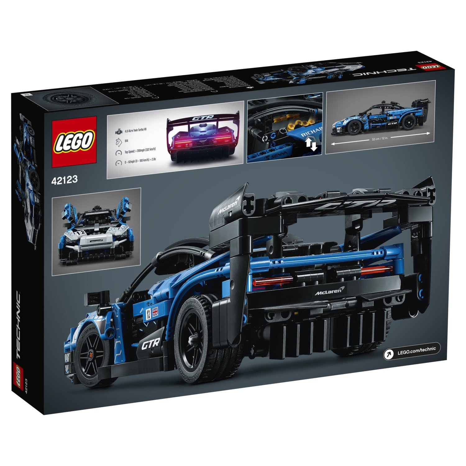 Lego Technic 42123 McLaren Senna GTR