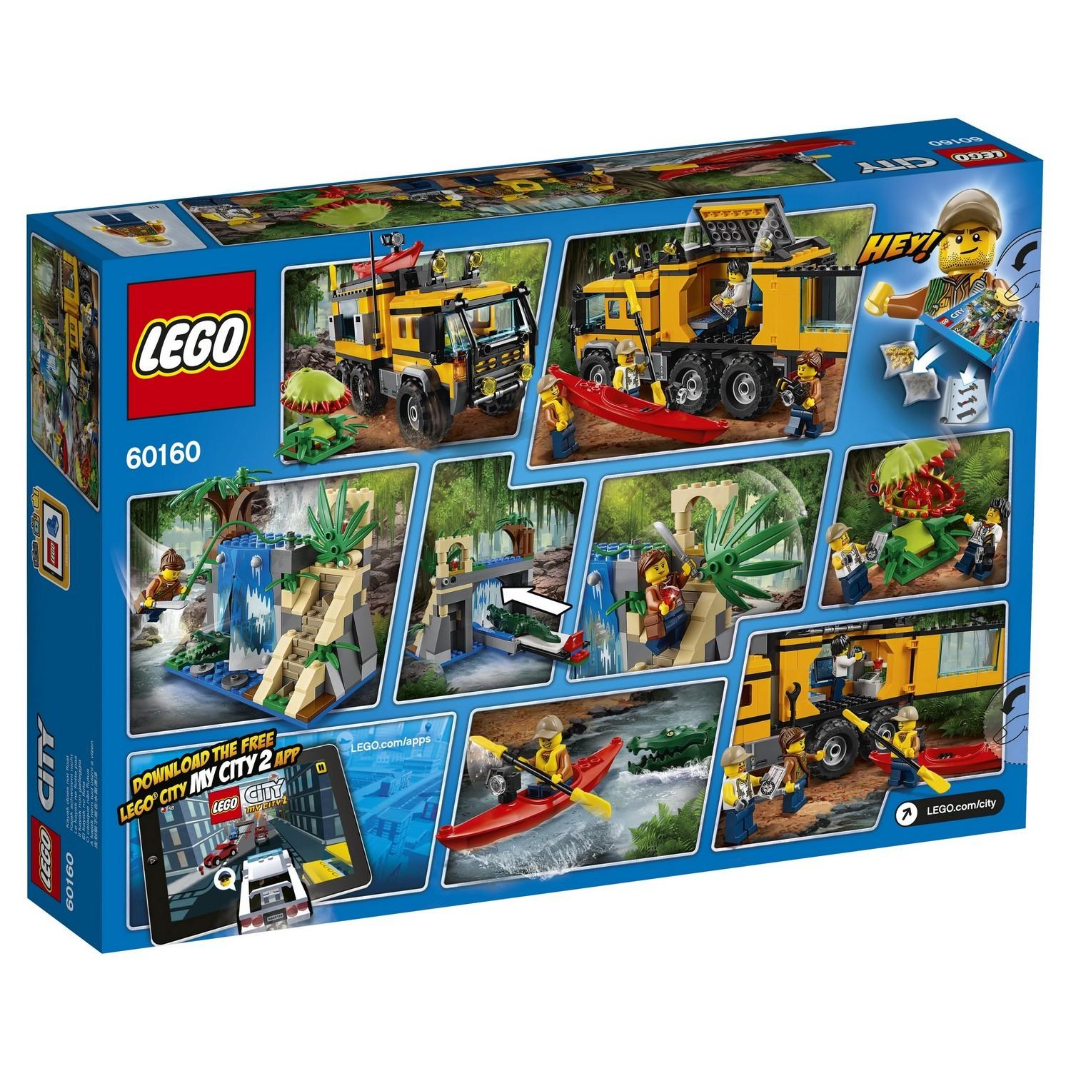 Lego City 60160 Передвижная лаборатория в джунглях