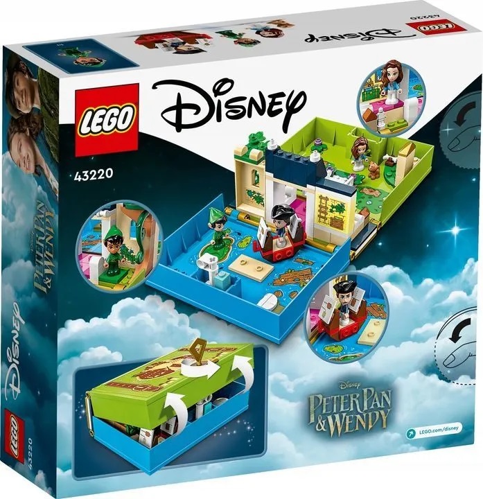 Lego Disney Princess 43220 Сборник рассказов Питера Пэна и Венди