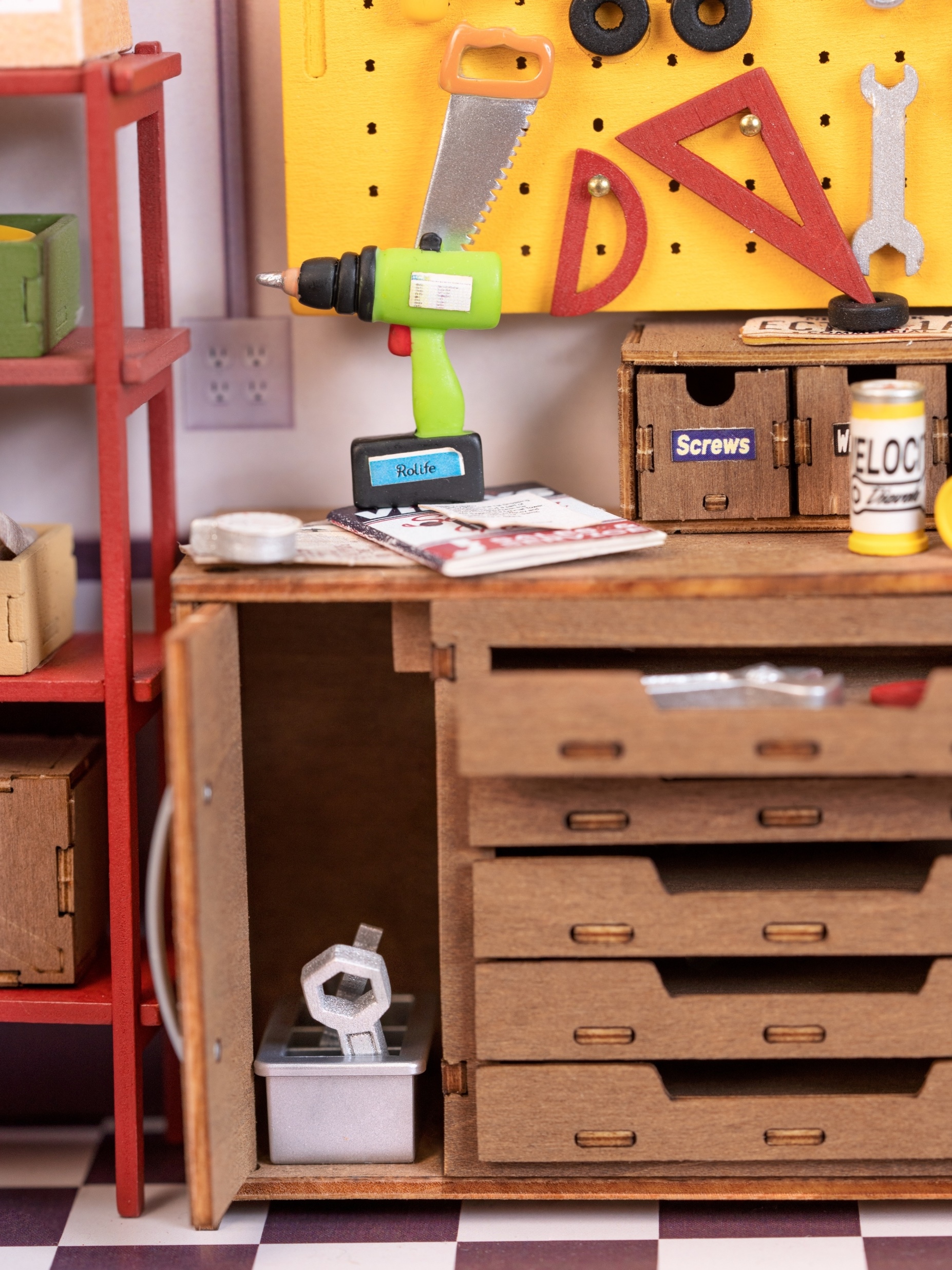 Румбокс Rolife Гаражная мастерская арт.DG165