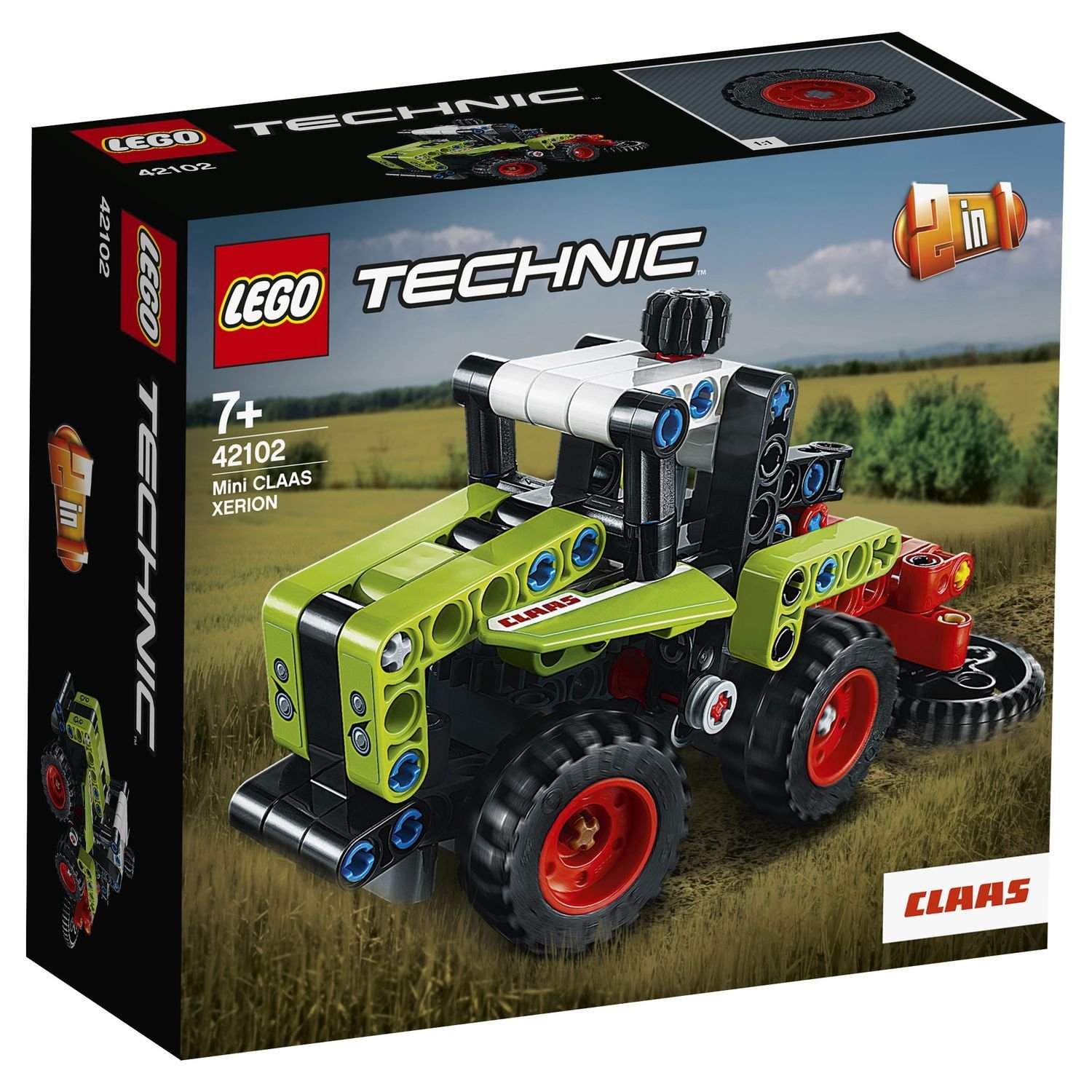 Lego Technic 42102 Mini Claas Xerion
