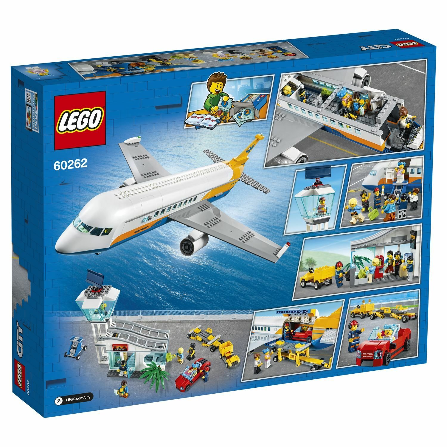 Lego City 60262 Пассажирский самолёт