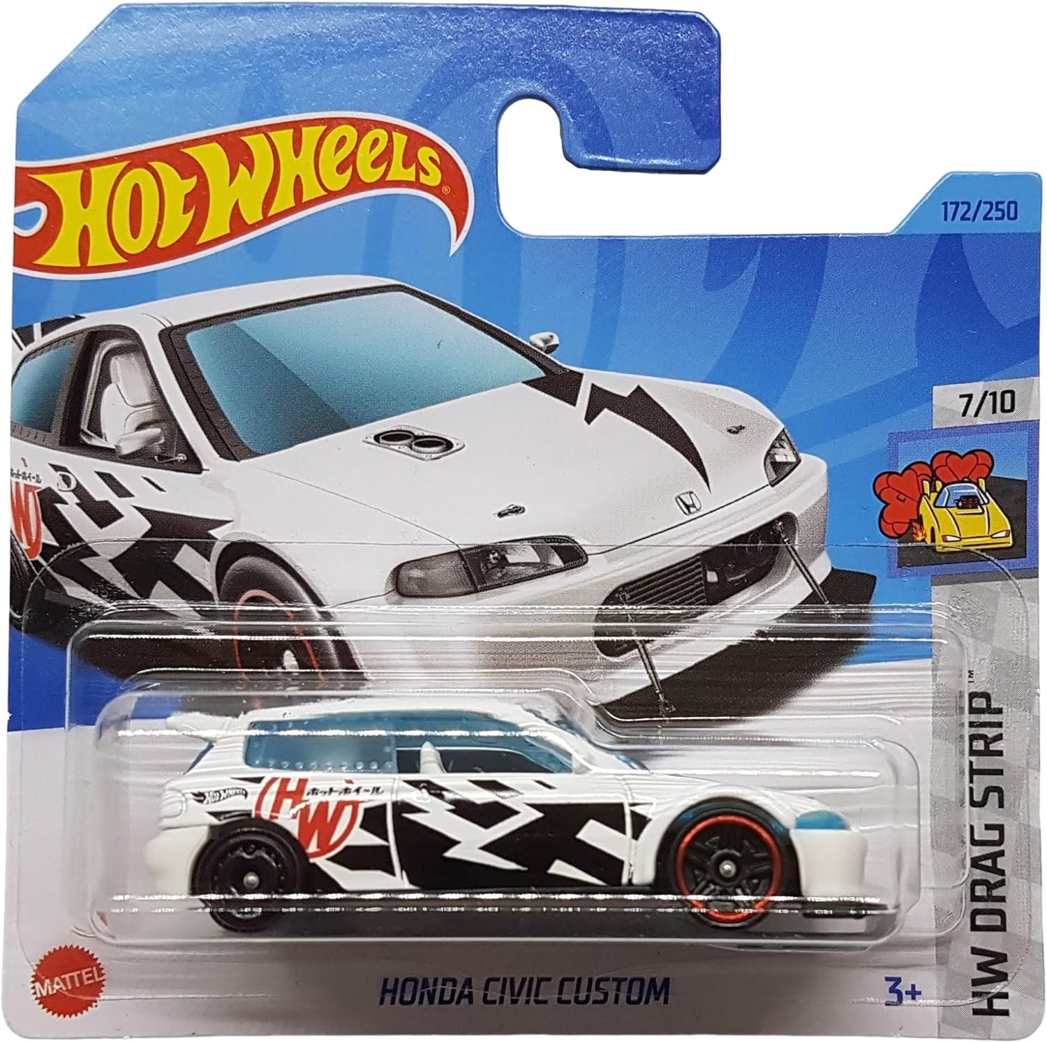 Машинка Hot Wheels HKH33 HW Drag Strip 2023 Honda Civivc Custom 7/10