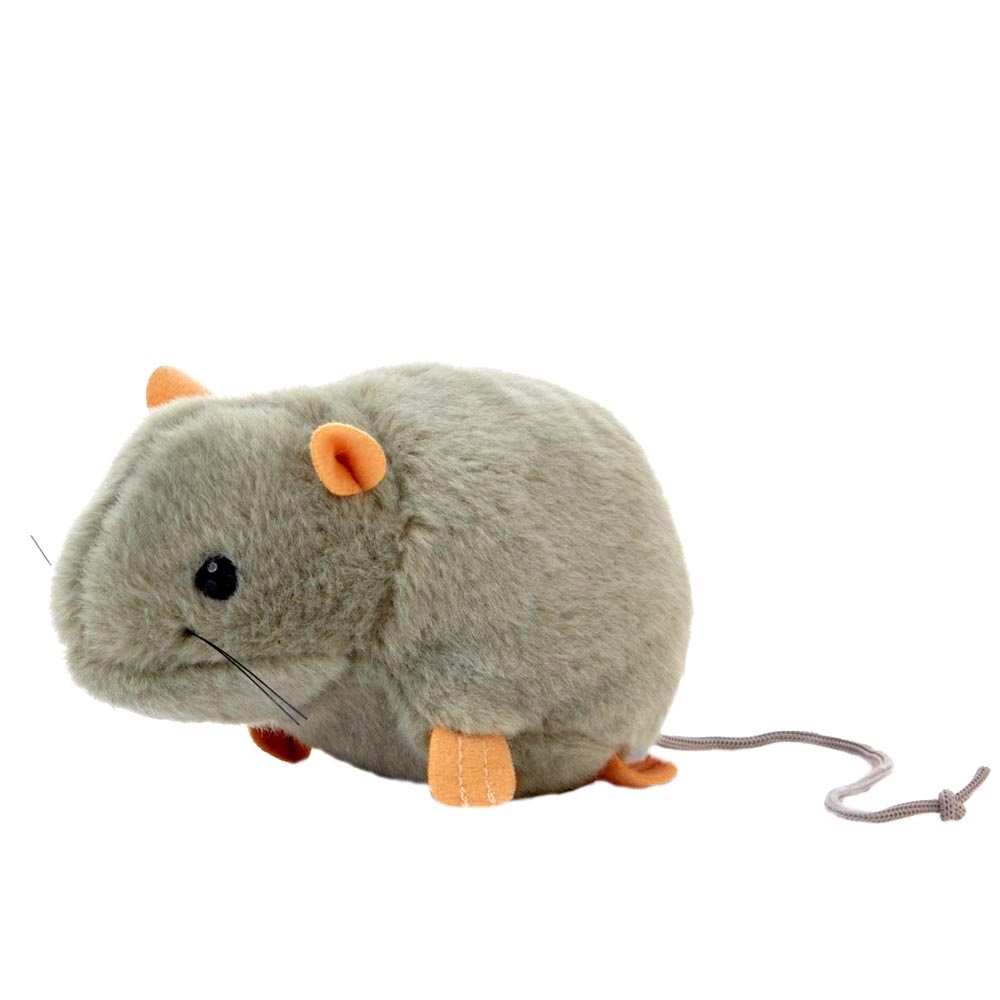 Мягкая игрушка Beppe Мышка серая 13 см арт.13850
