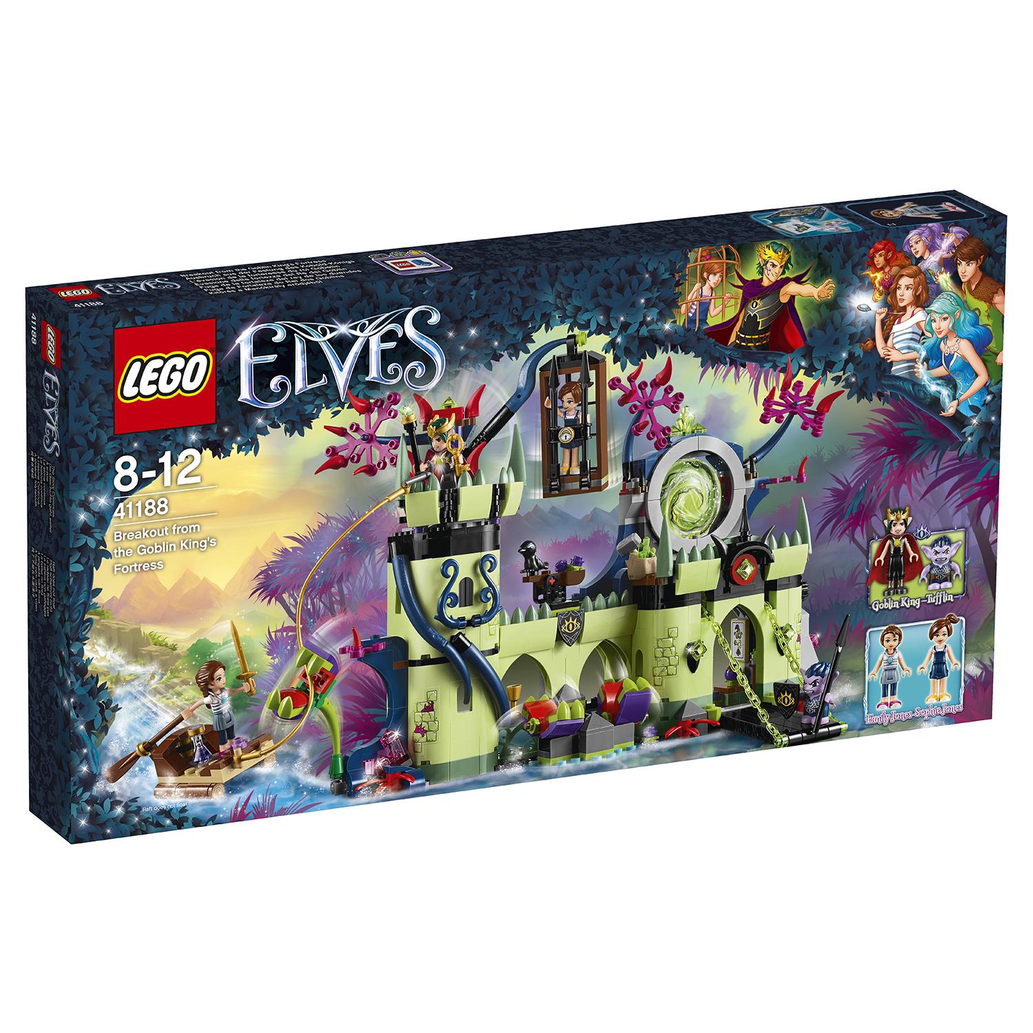 Lego Elves 41188 Побег из крепости Короля гоблинов