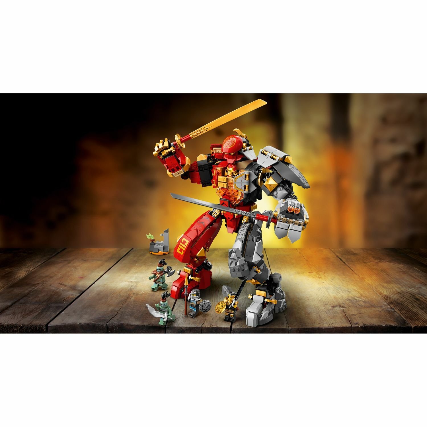 Lego Ninjago 71720 Каменный робот огня