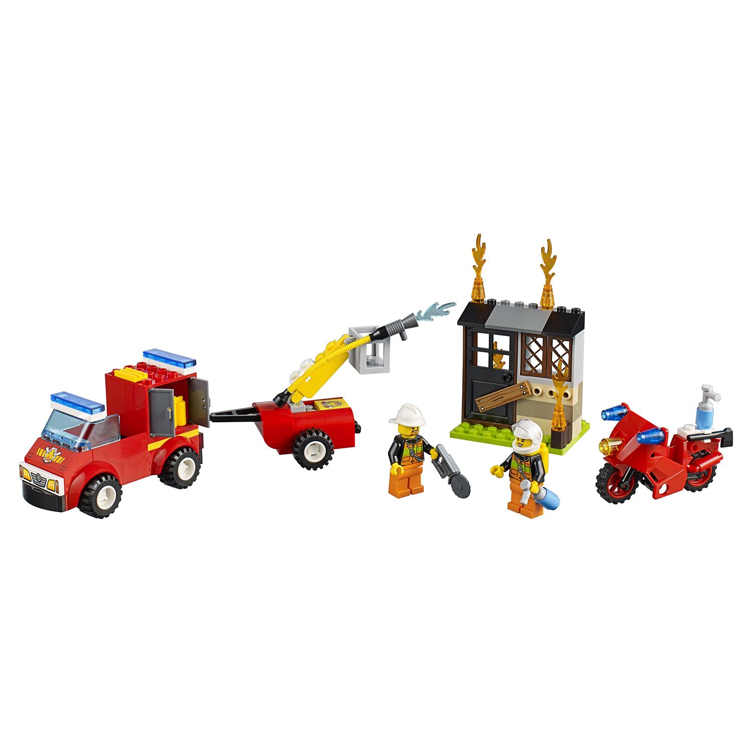 Lego Juniors 10740 Чемоданчик Пожарная команда