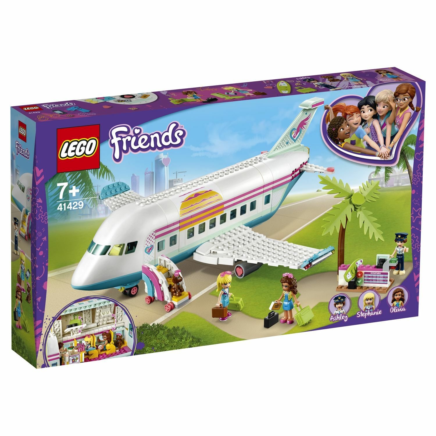 Lego Friends 41429 Самолёт в Хартлейк Сити