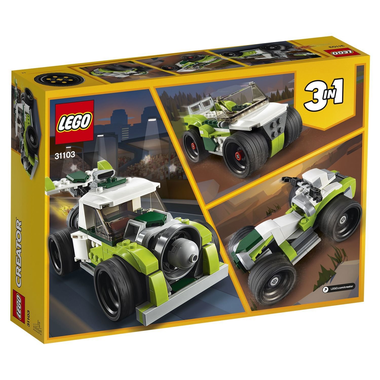 Lego Creator 31103 Грузовик-ракета