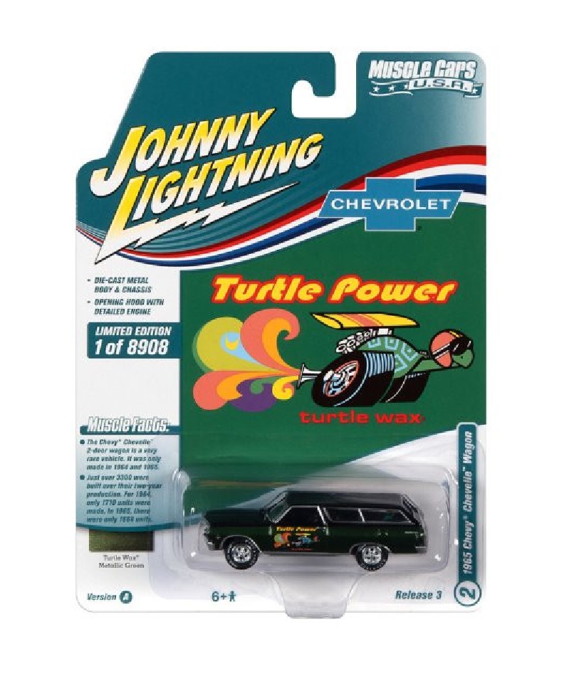 Машинка Johnny Lightning 1965 Chevy Chevelle Wagon