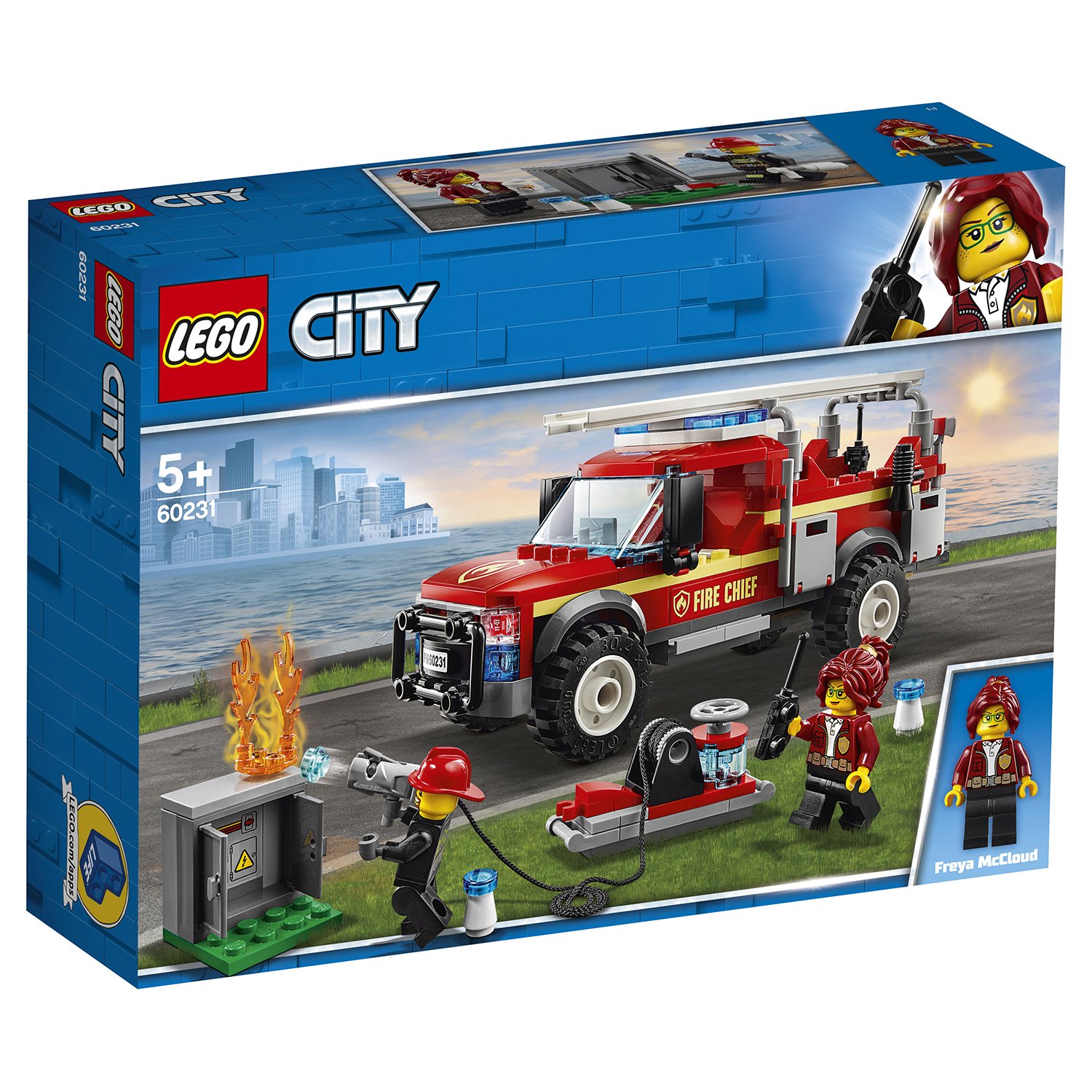 Lego City 60231 Грузовик начальника пожарной охраны