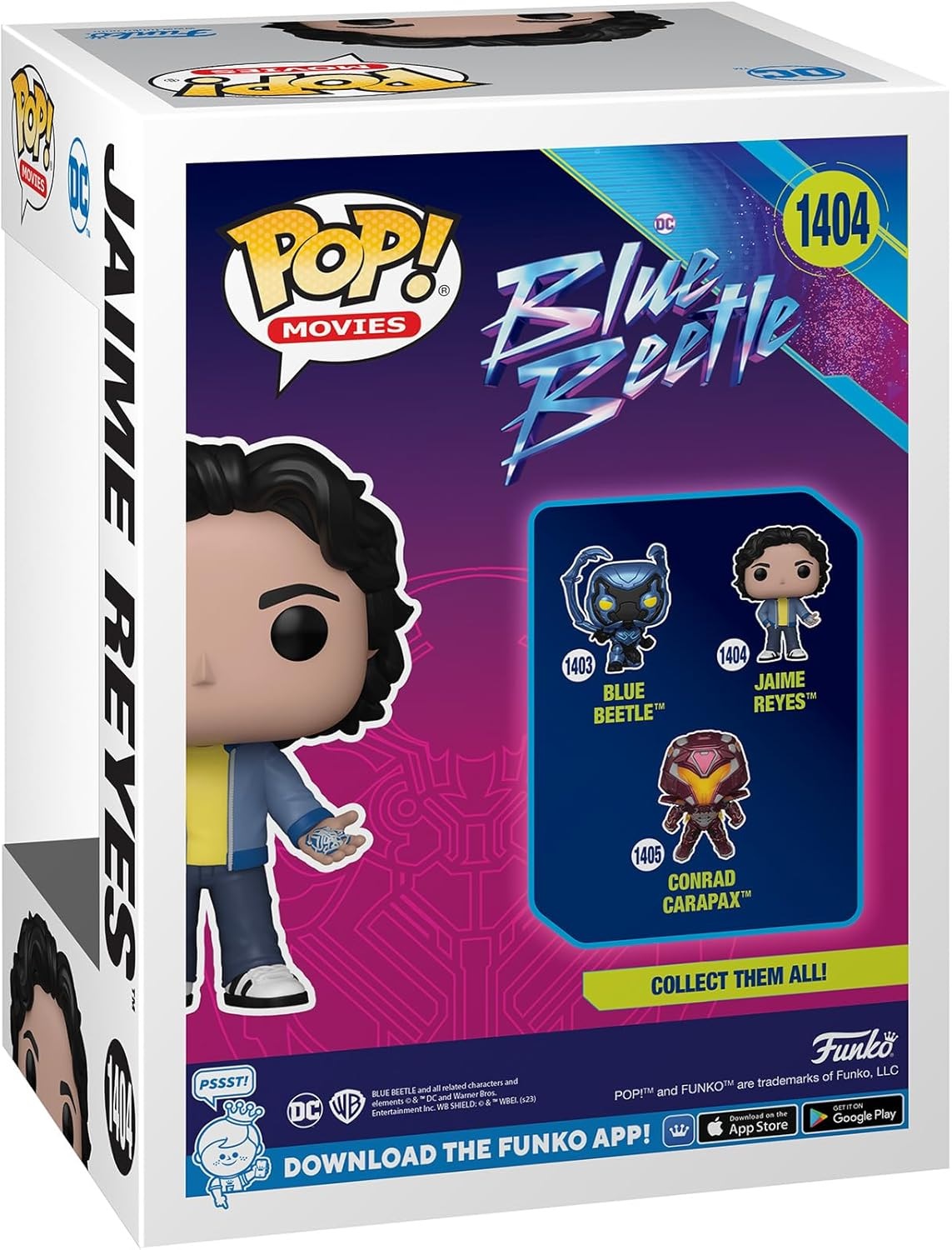 Фигурка Funko POP! Movies Blue Beetle Jaime Reyes №1404