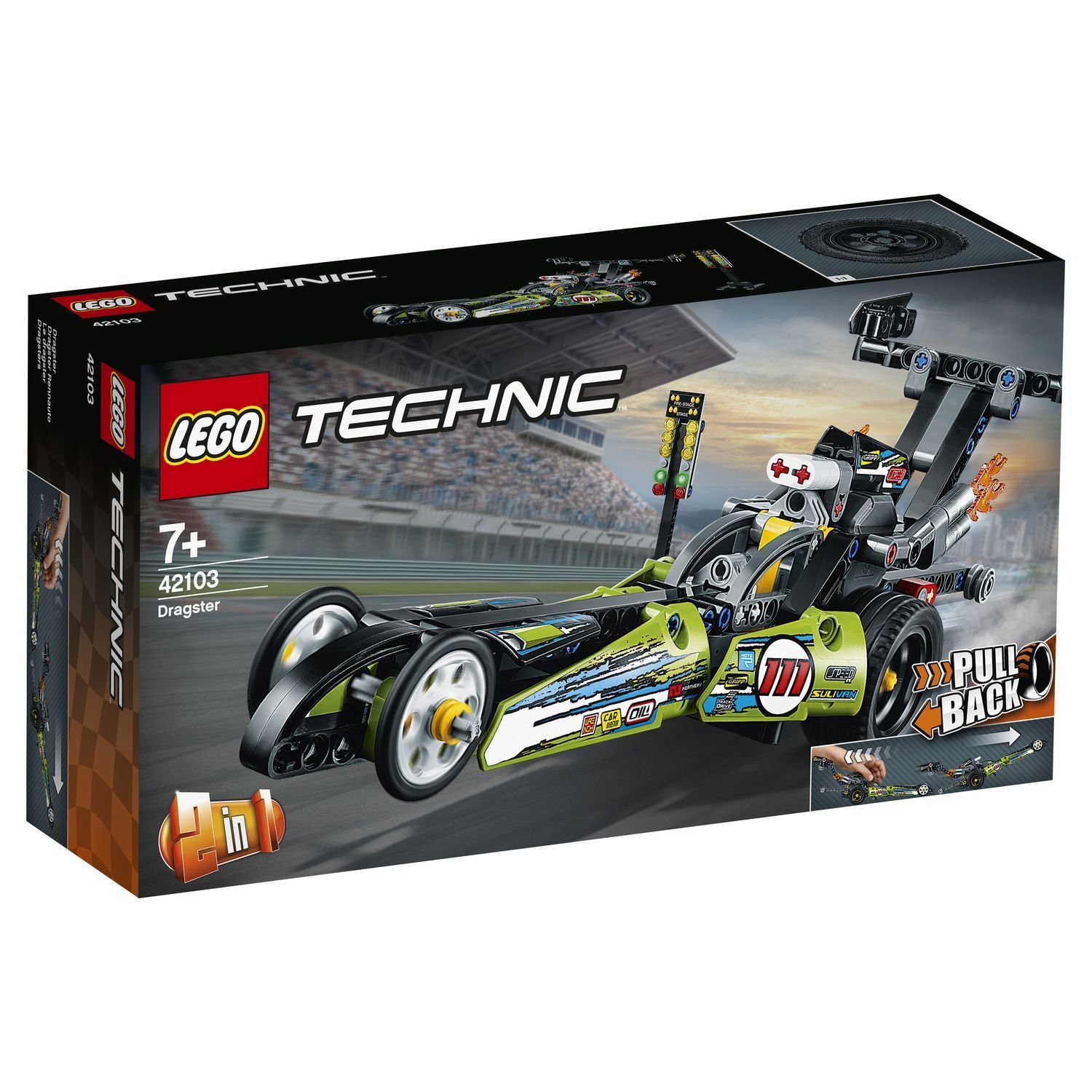Lego Technic 42103 Драгстер