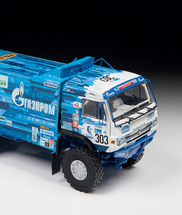 Сборная модель ZVEZDA Автомобиль KAMAZ-43509 «KAMAZ-мастер» арт.43005