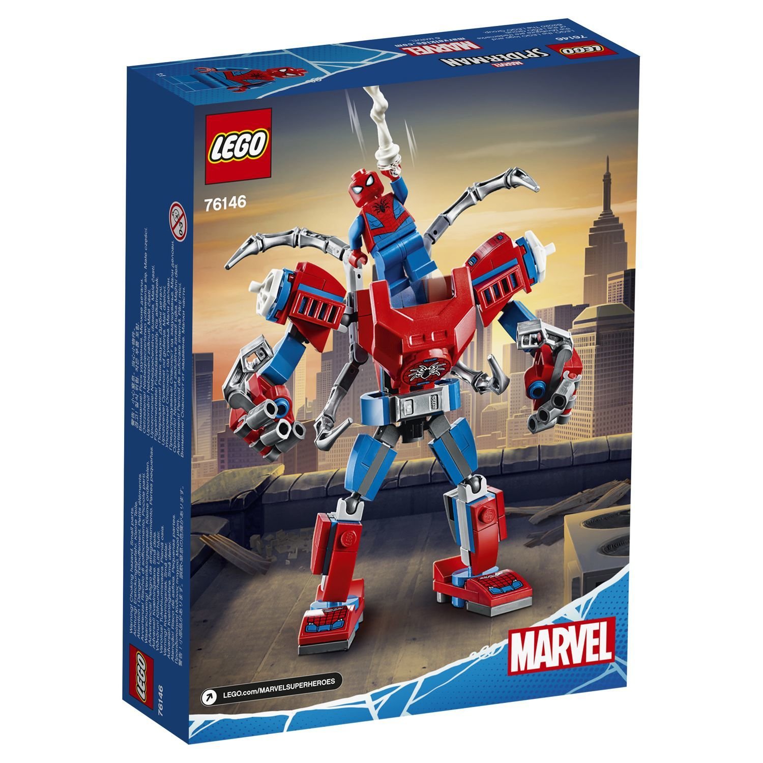 Lego Super Heroes 76146 Человек-Паук: трансформер
