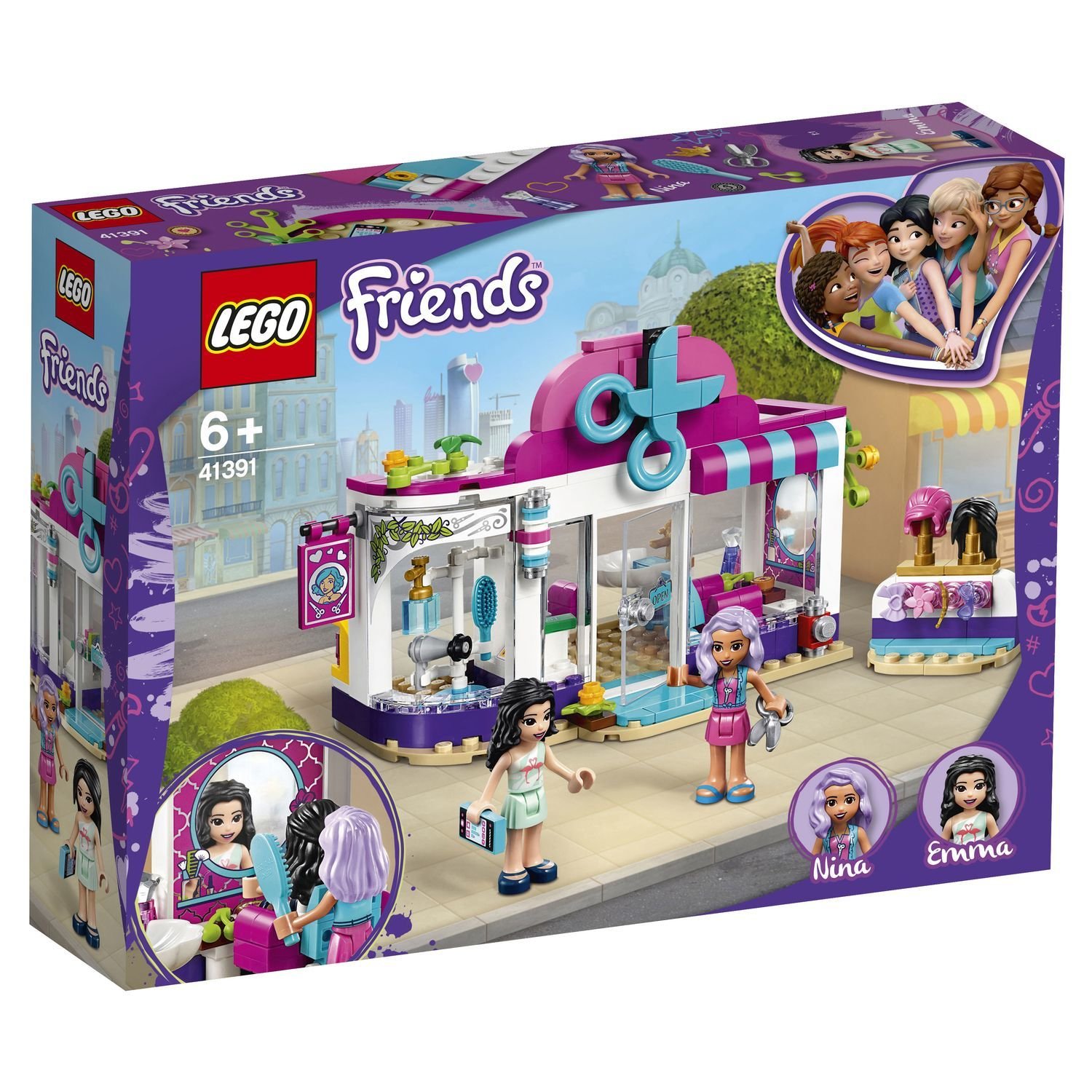 Lego Friends 41391 Парикмахерская Хартлейк Сити