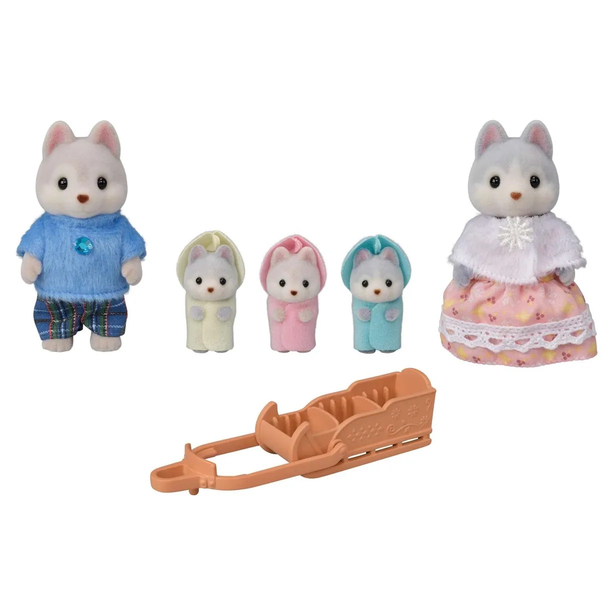 Набор Sylvanian Families 5636 Семья Хаски