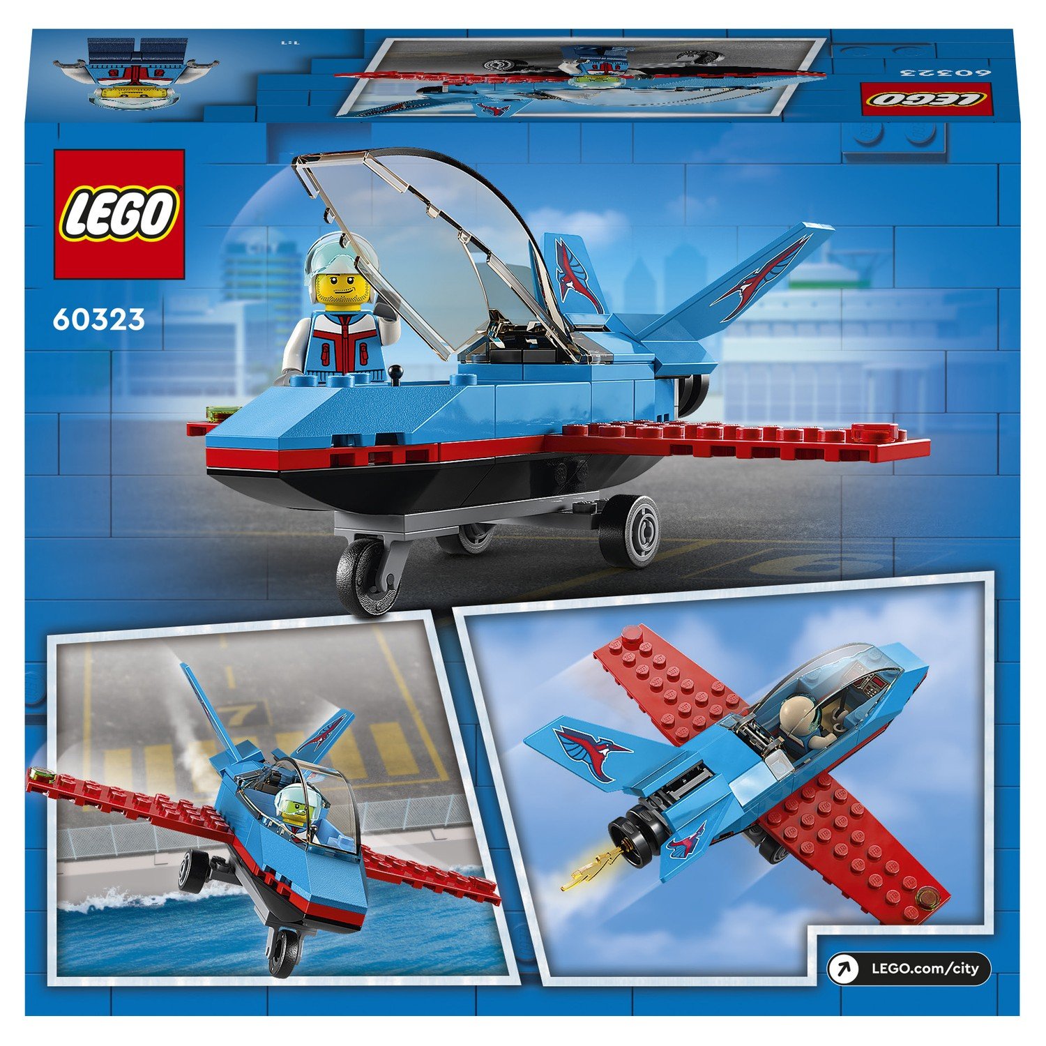 Lego City 60323 Трюковый самолёт