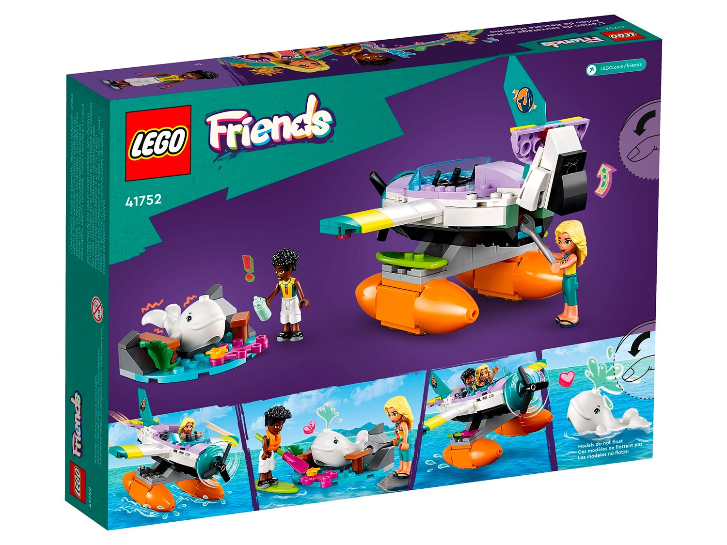 Lego Friends 41752 Спасательный гидросамолет