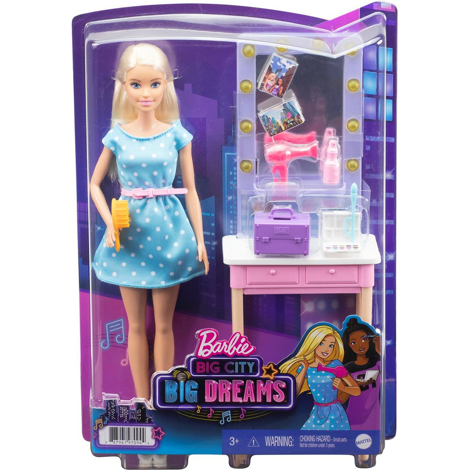 Набор Barbie GYG39 Малибу с аксессуарами