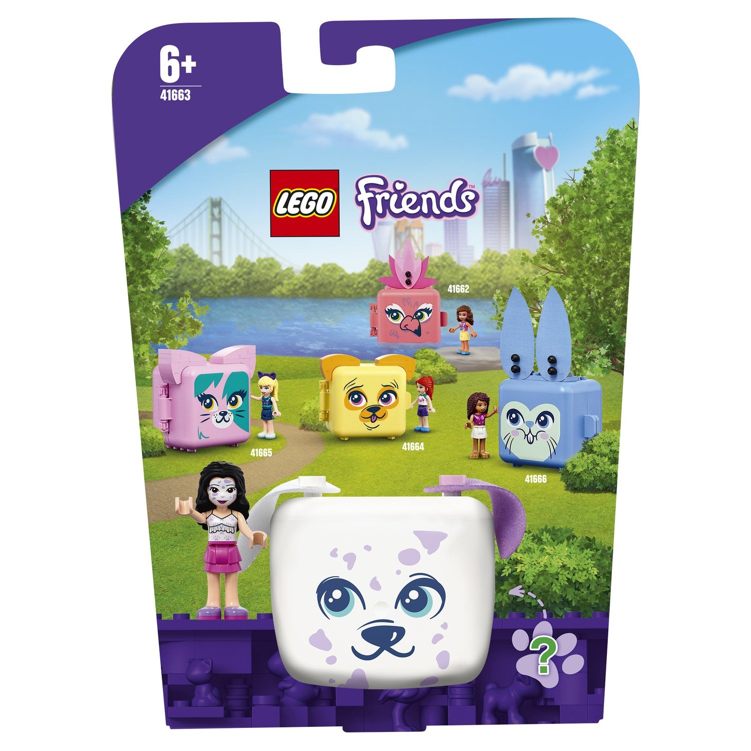 Lego Friends 41663 Кубик Эммы с далматинцем