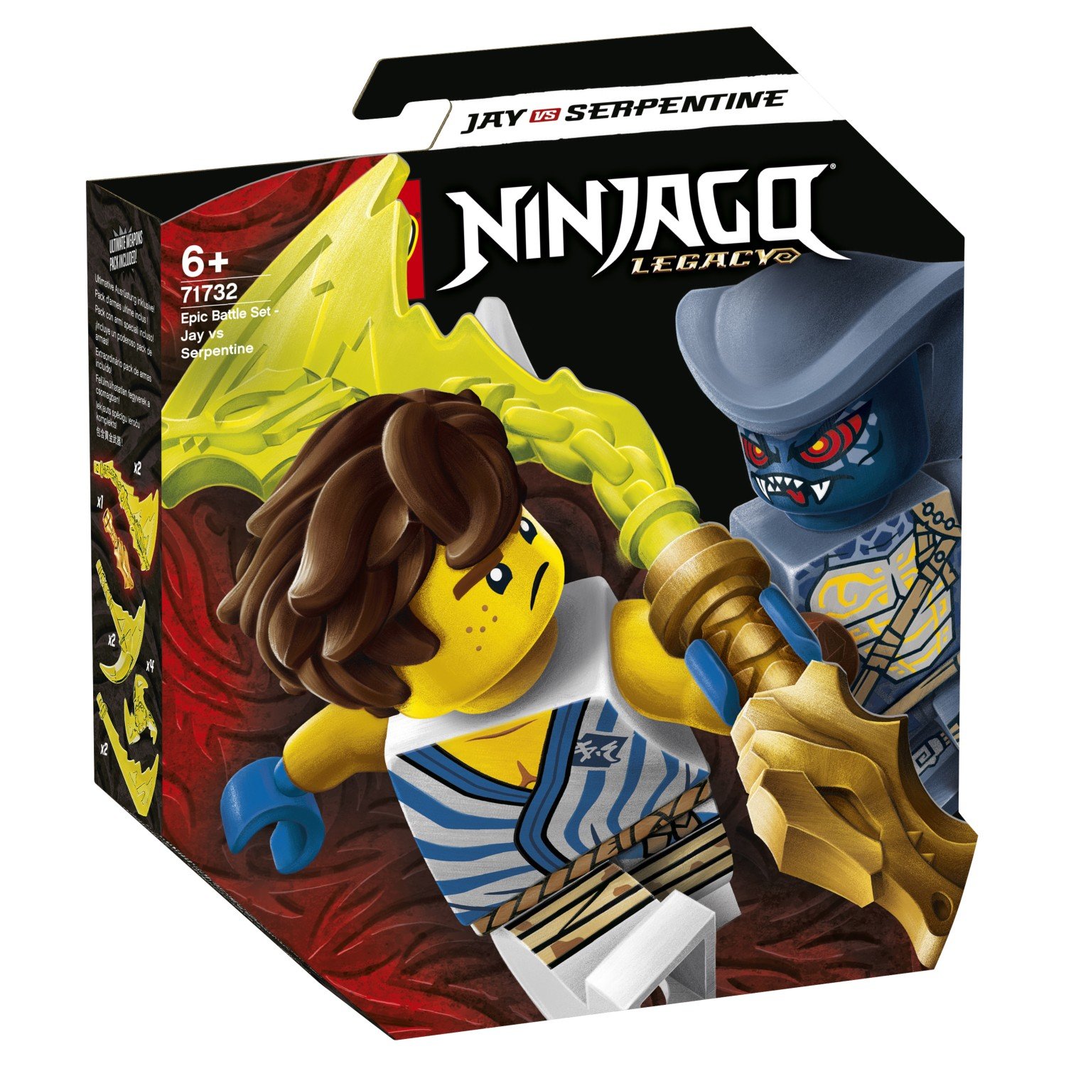 Lego Ninjago 71732 Легендарные битвы: Джей против воина-серпентина