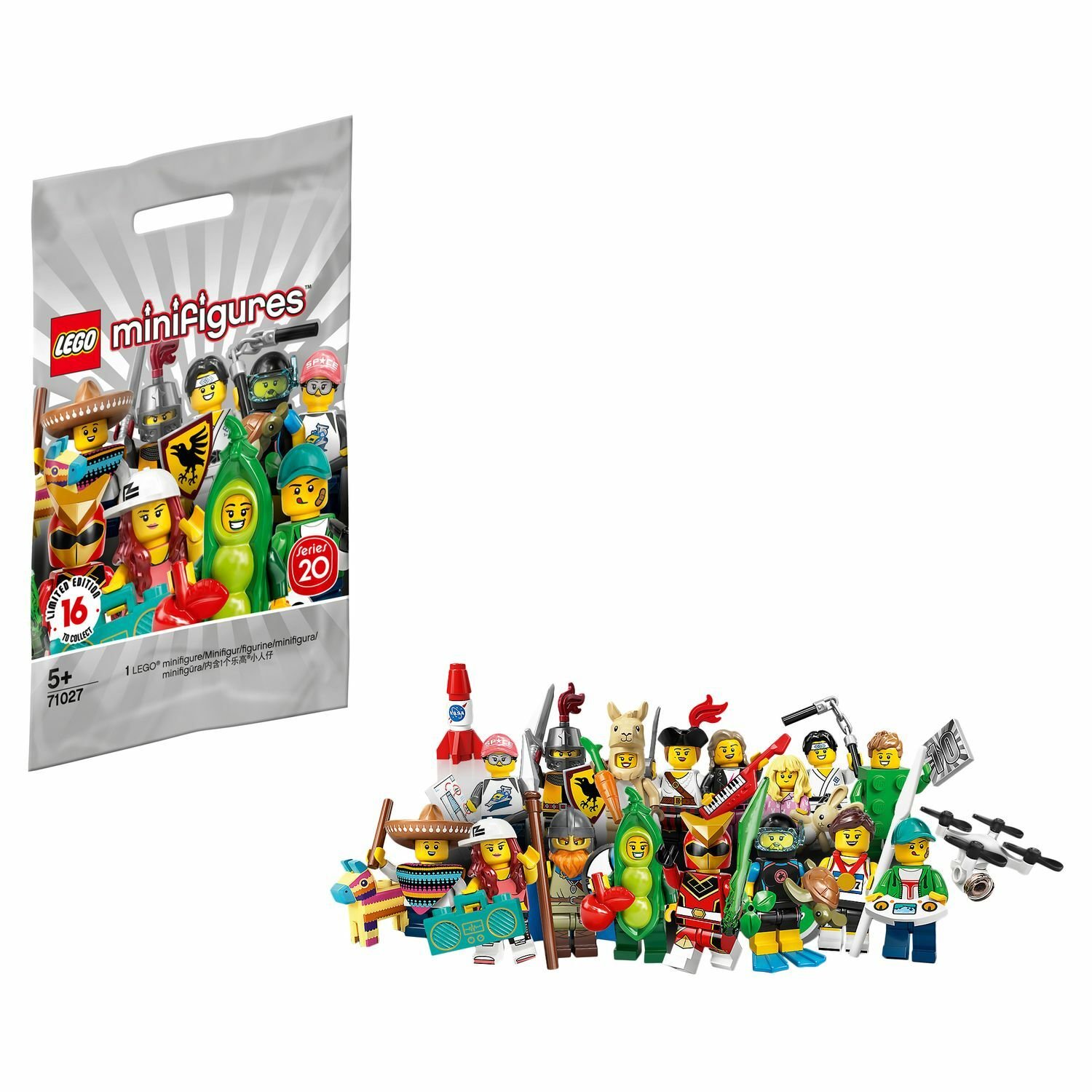 Lego Minifigures 71027 Series 20 в асс.