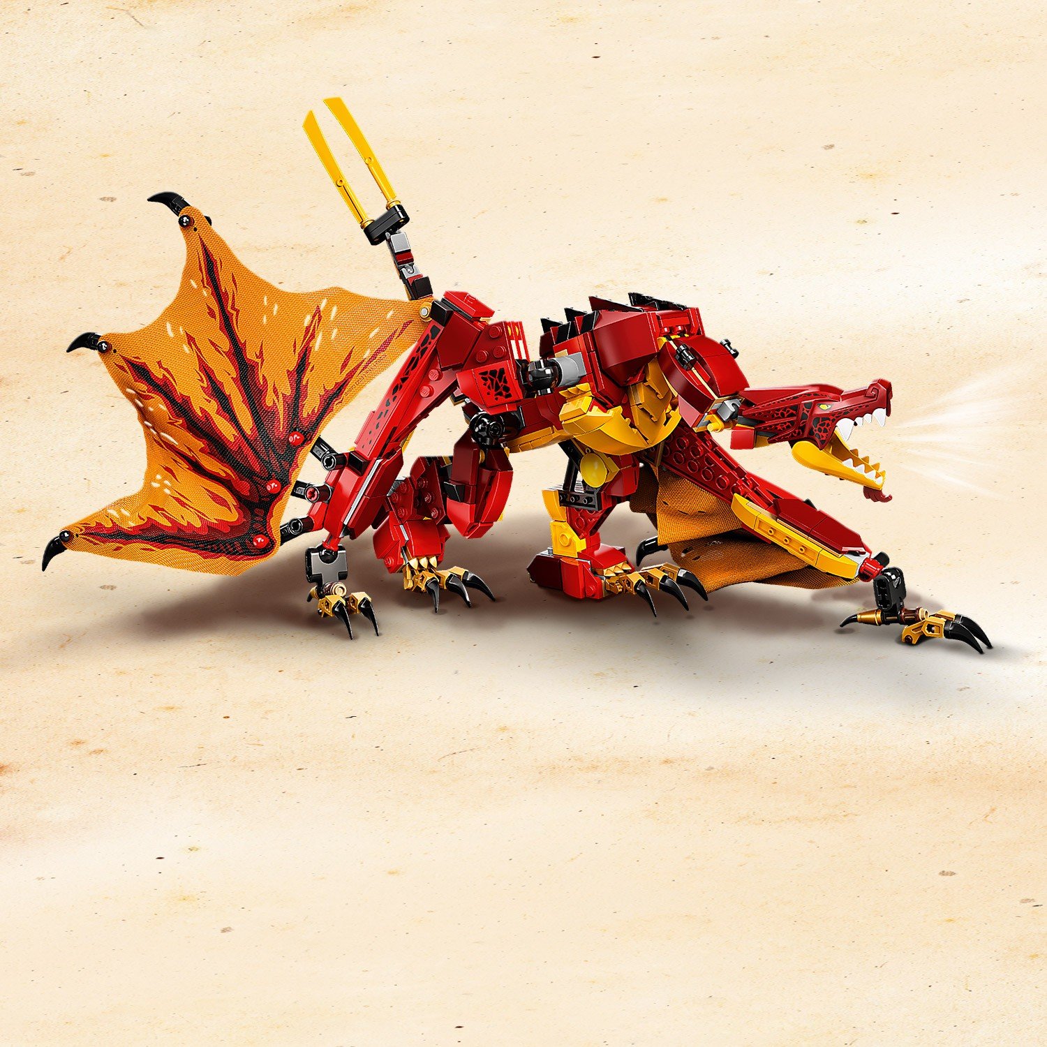 Lego Ninjago 71753 Атака огненного дракона
