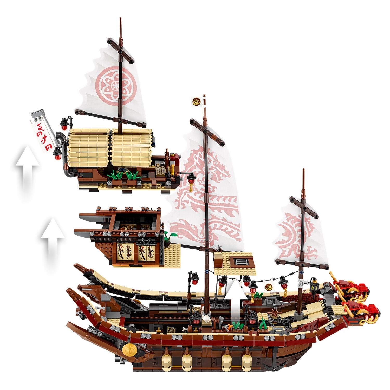 Lego Ninjago 70618 Летающий корабль мастера Ву