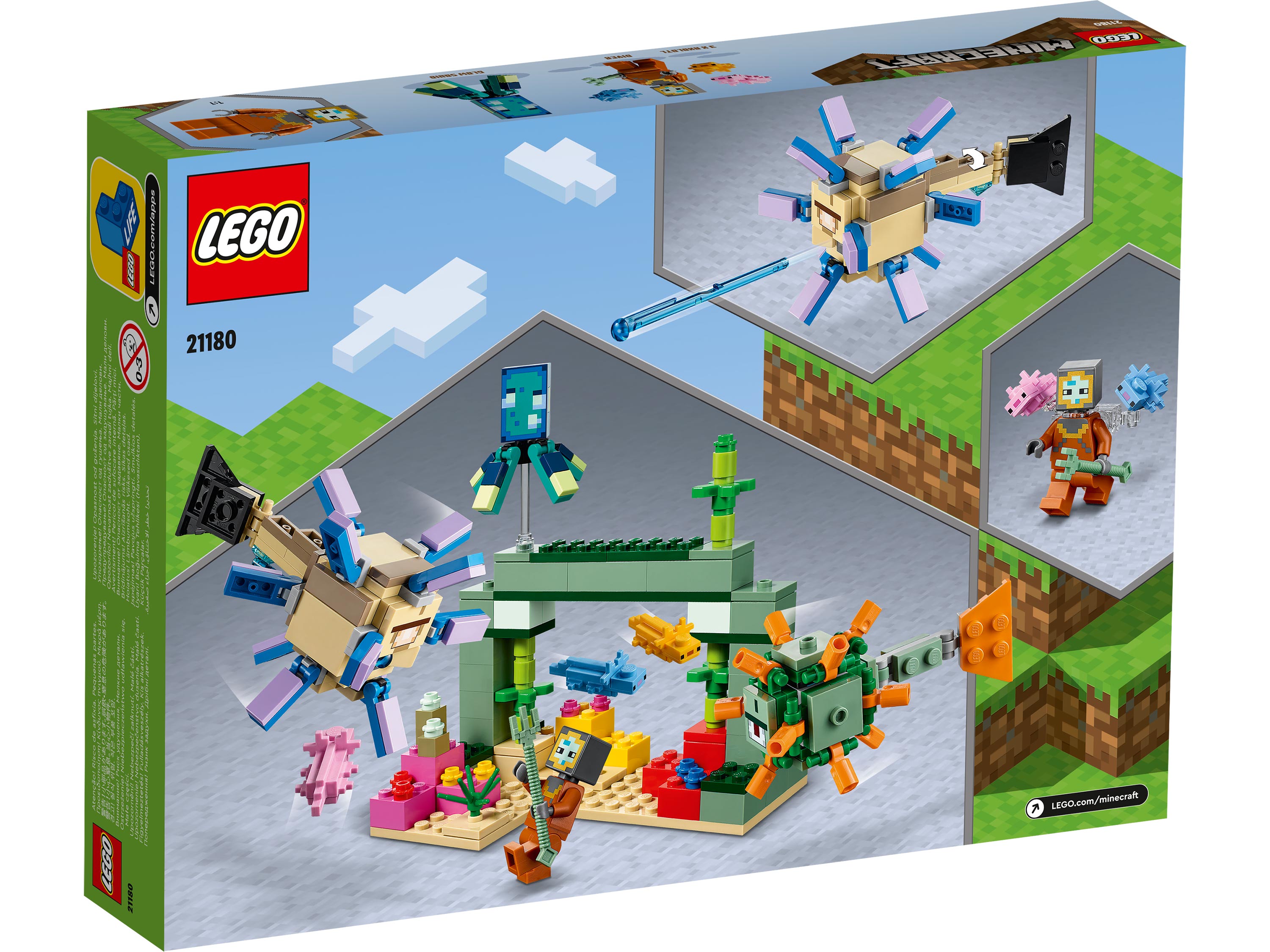 Lego Minecraft 21180 Битва со стражем