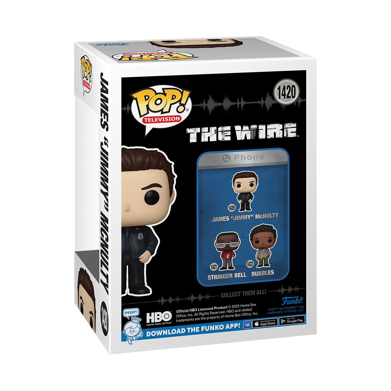 Фигурка Funko POP! TV The Wire James "Jimmy" McNulty №1420