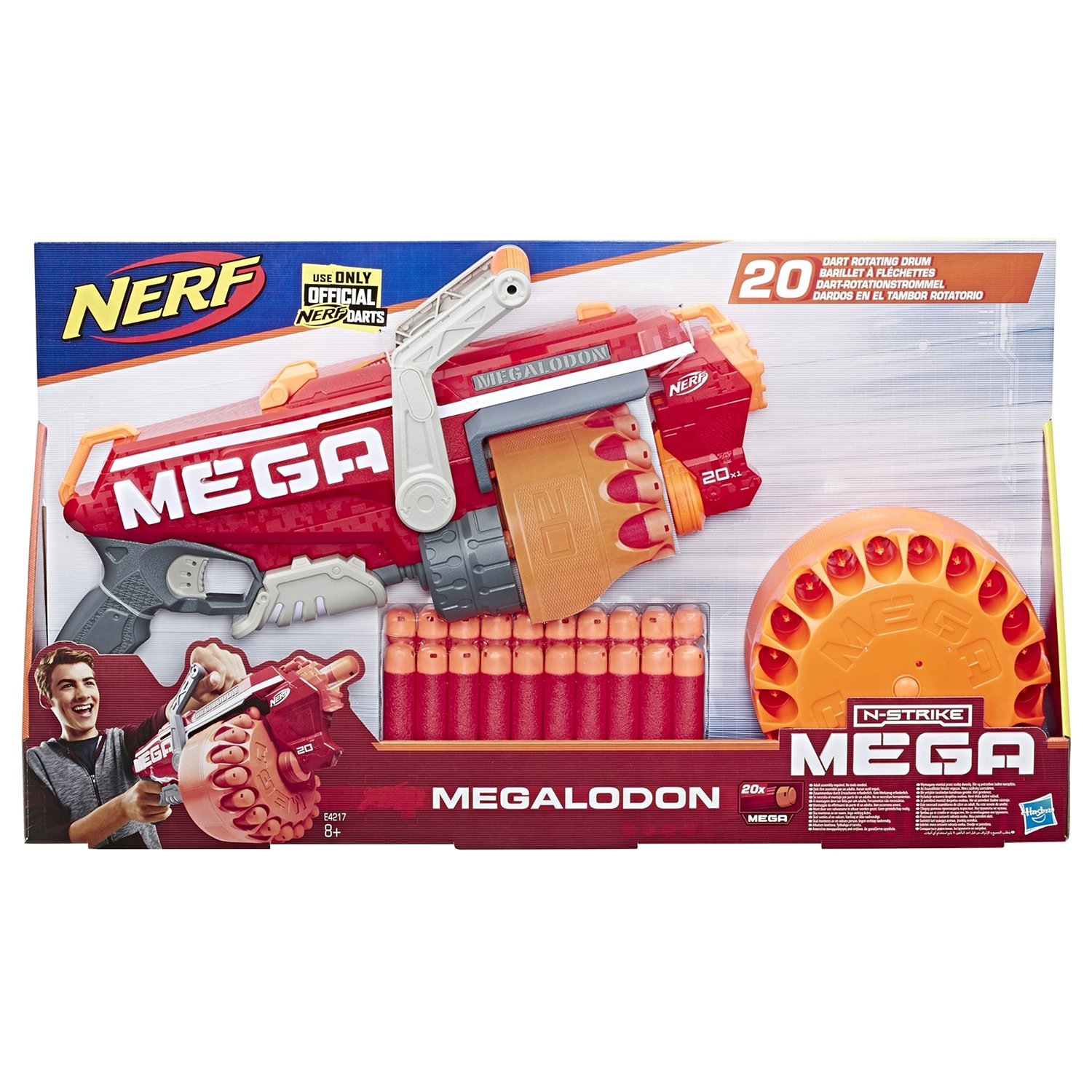 Бластер Nerf Мега E4217 Мегалодон