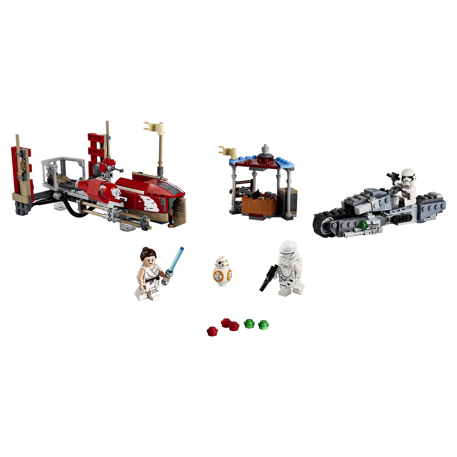 Lego Star Wars 75250 Погоня на спидерах