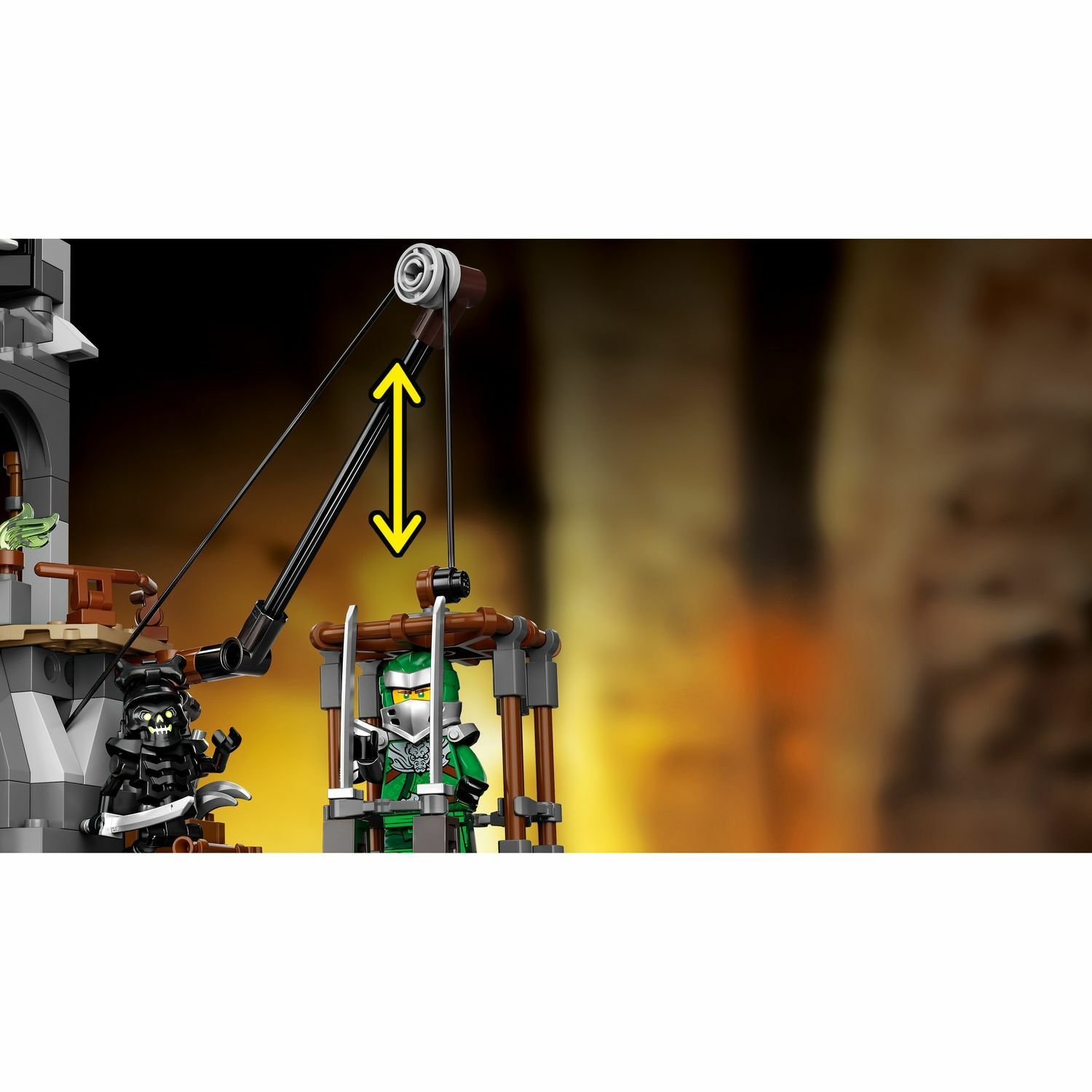 Lego Ninjago 71722 Подземелье колдуна-скелета