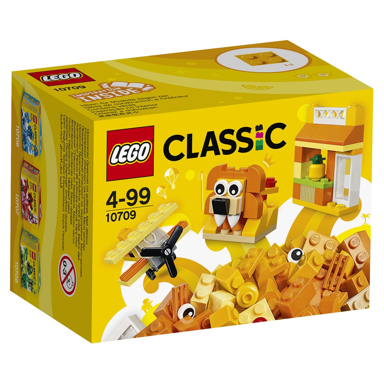 Lego Classic 10709 Оранжевый набор для творчества