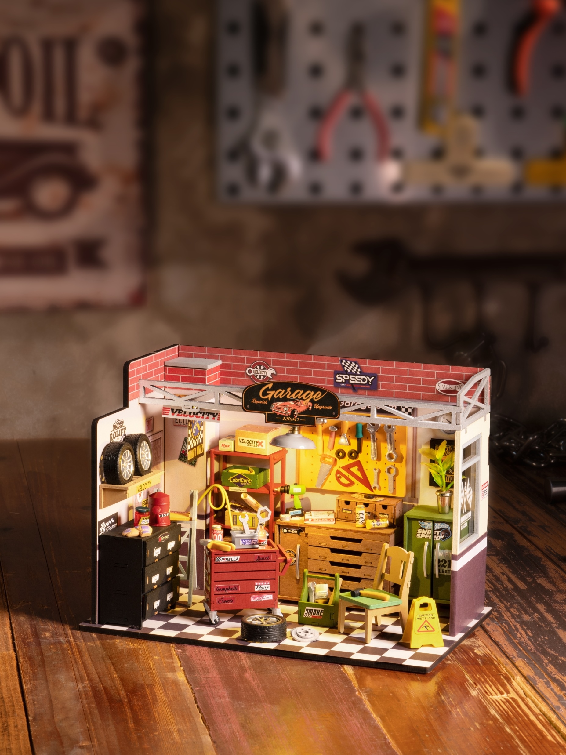 Румбокс Rolife Гаражная мастерская арт.DG165