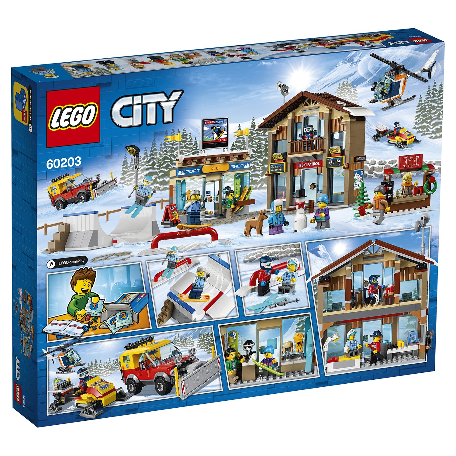 Lego City 60203 Горнолыжный курорт